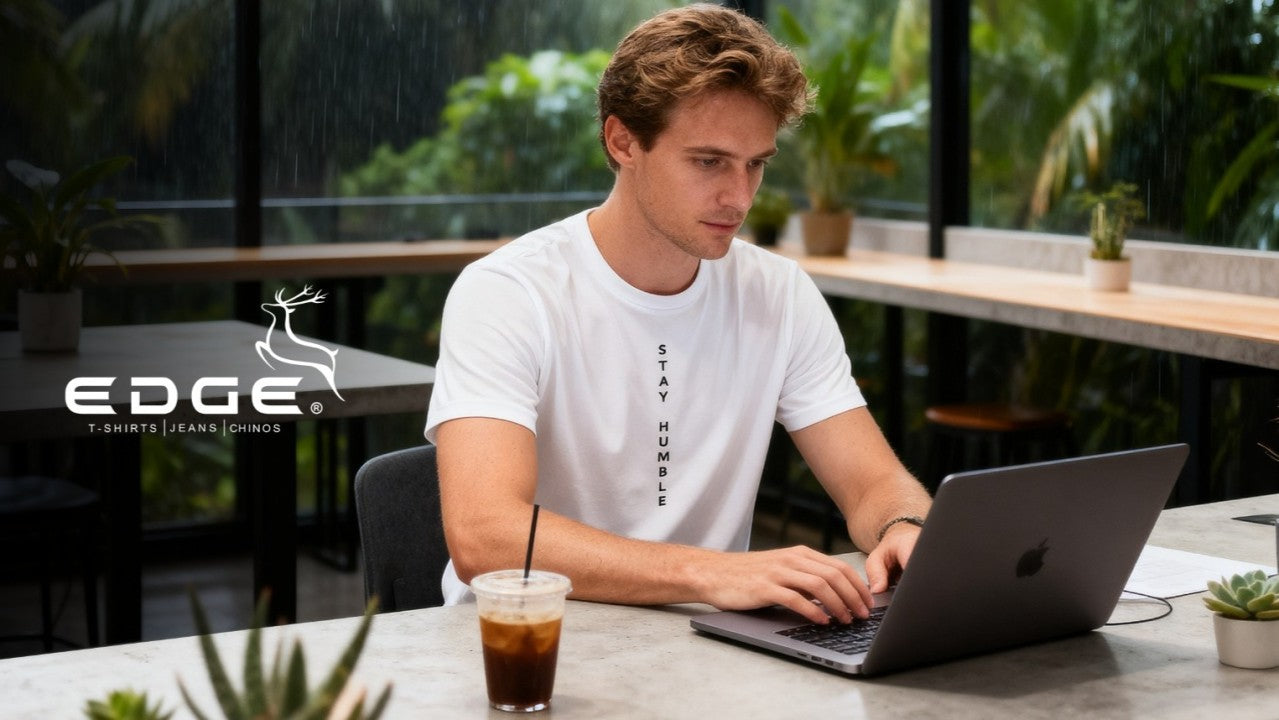 The Confidence of a Fresh White T-Shirt