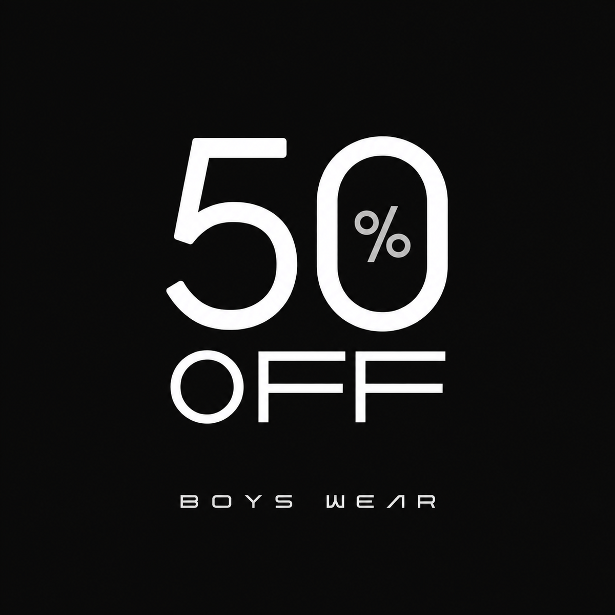 50% Discount Kid's Clothing