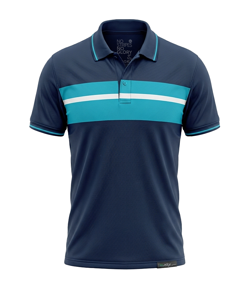 Edge Men's Big & Handsome Striped Polo Shirt - 53661