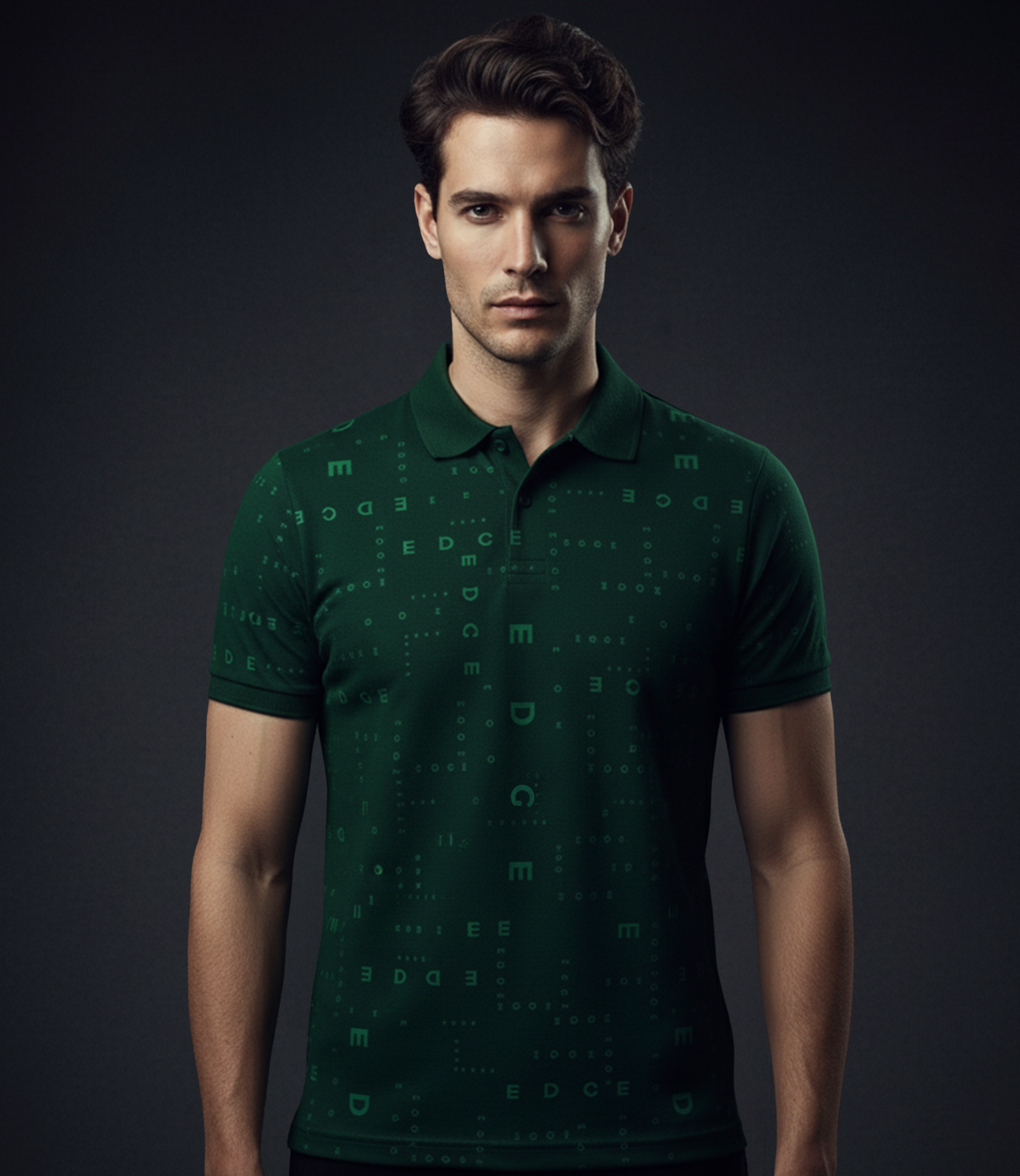 EDGE AOP Men’s Polo Shirt - 52540