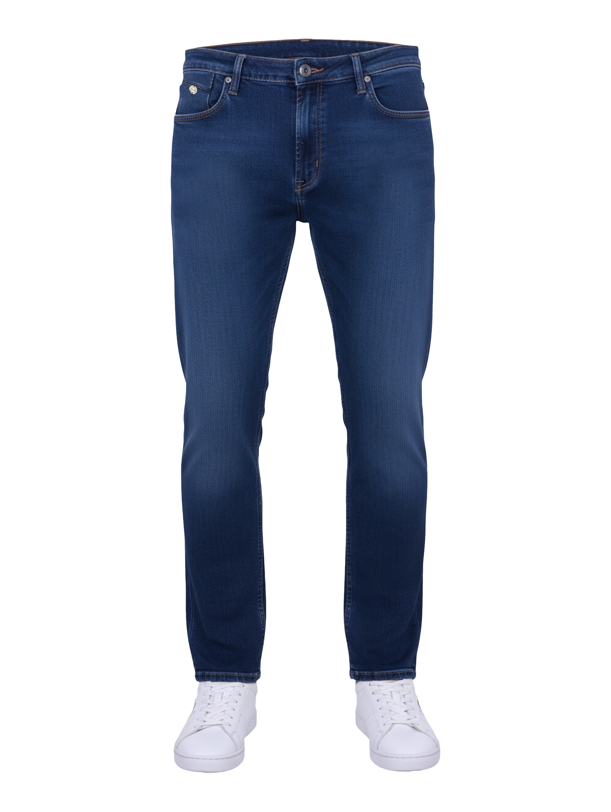 EDGE Premium Stretch Dark Washed SLIM FIT Prussian Blue Boys Jeans - 7204
