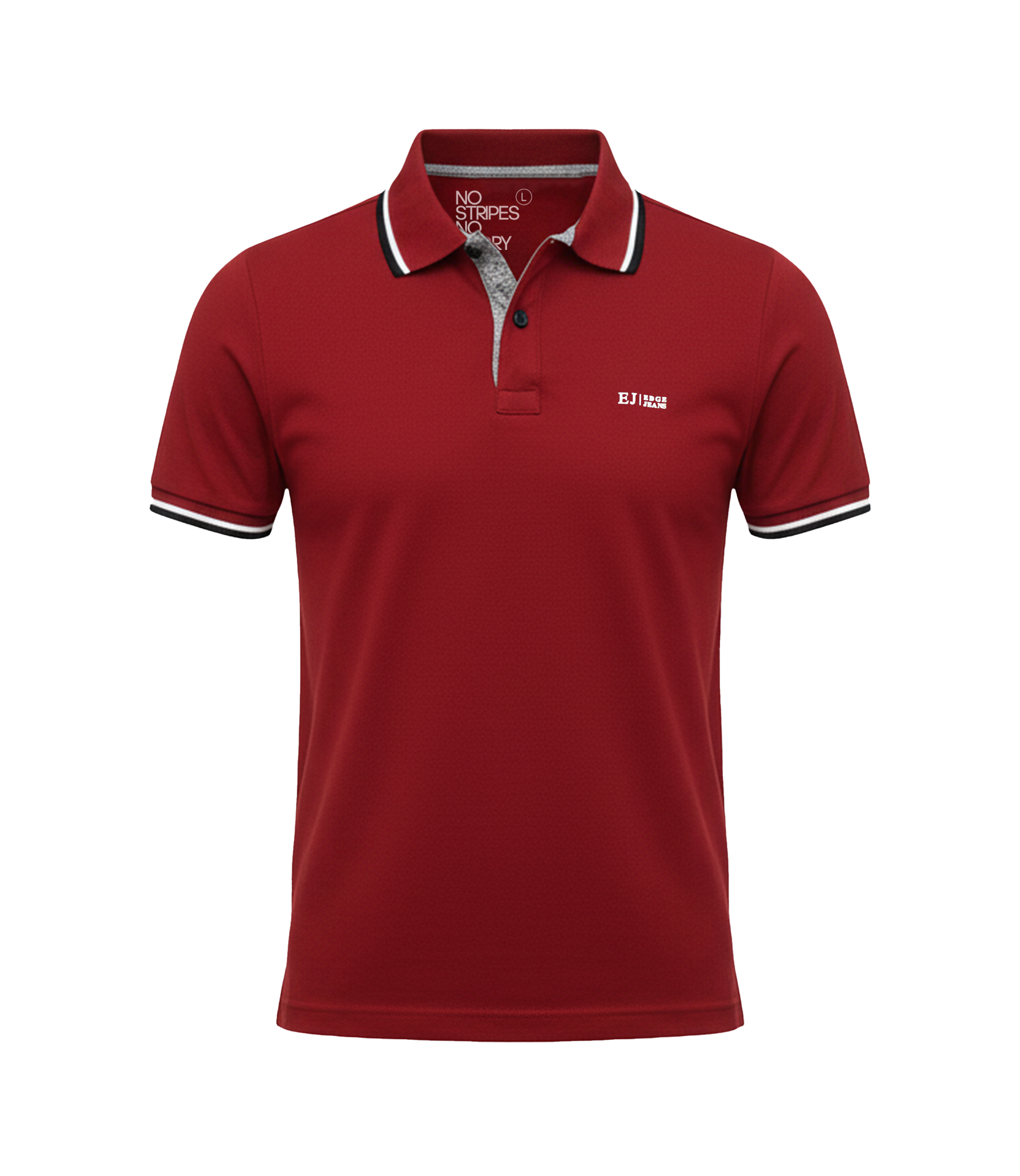 EDGE Solid Color Men’s Polo Shirt - 52613