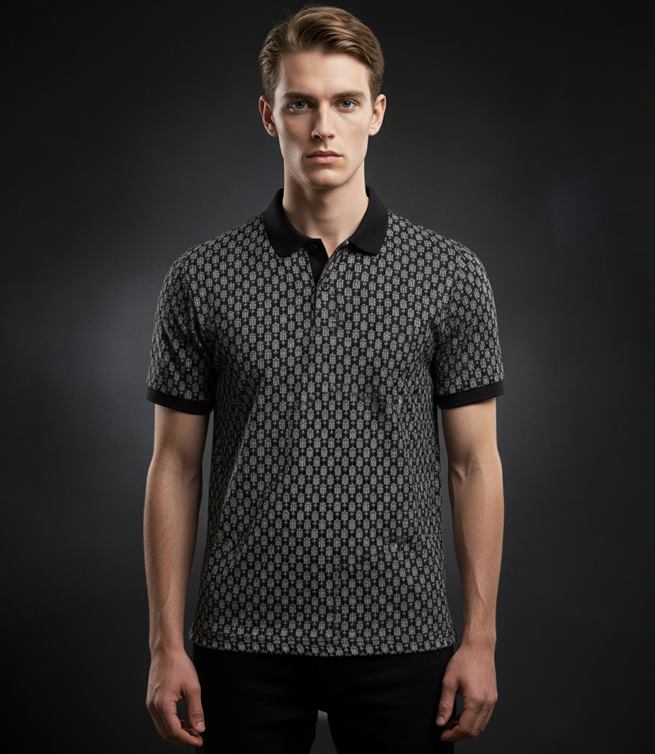 Edge Men's AOP Polo Shirt - 52498