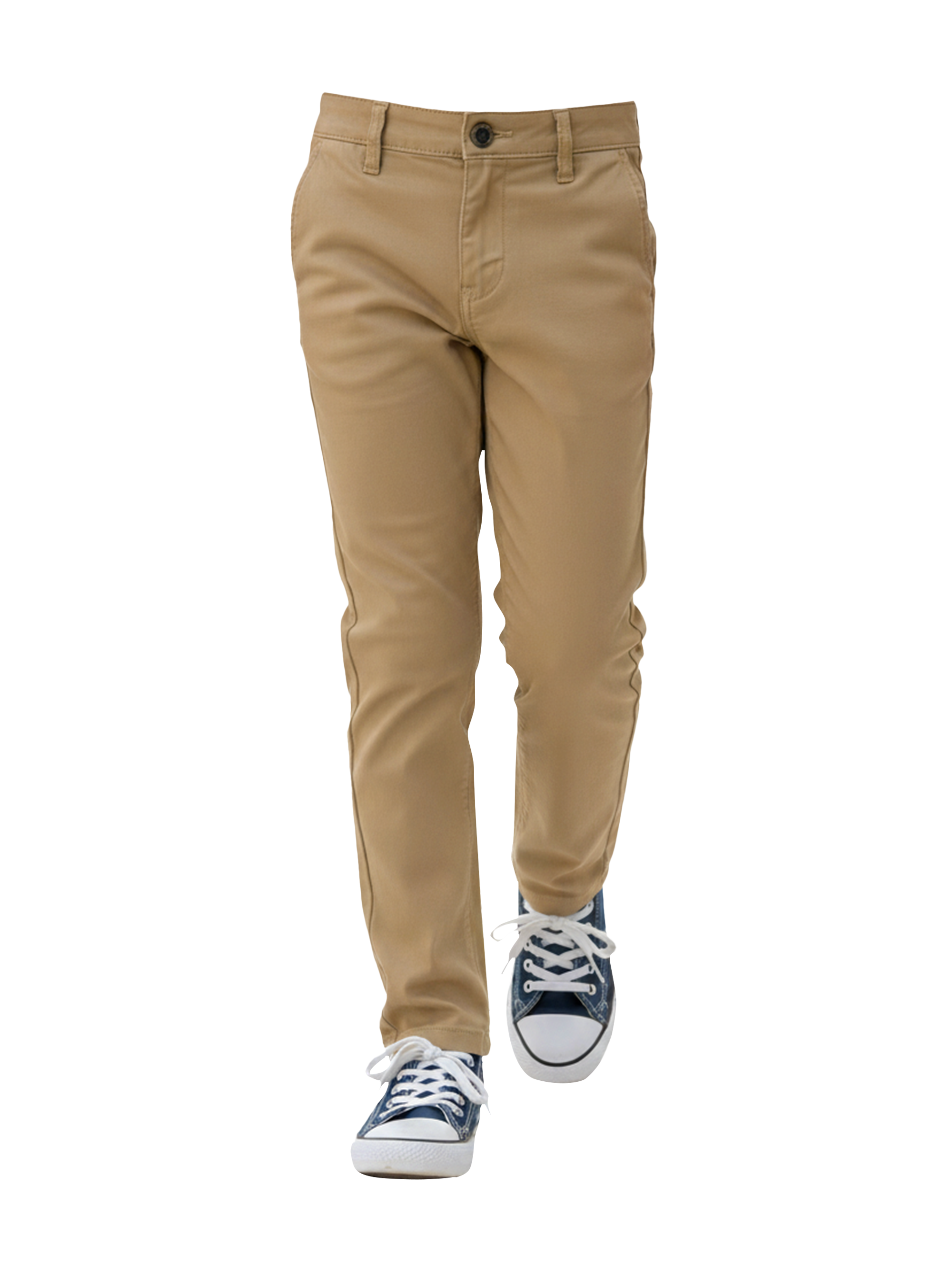EDGET 4 Way Stretch Beige Premium Boys Pants - SIL-01