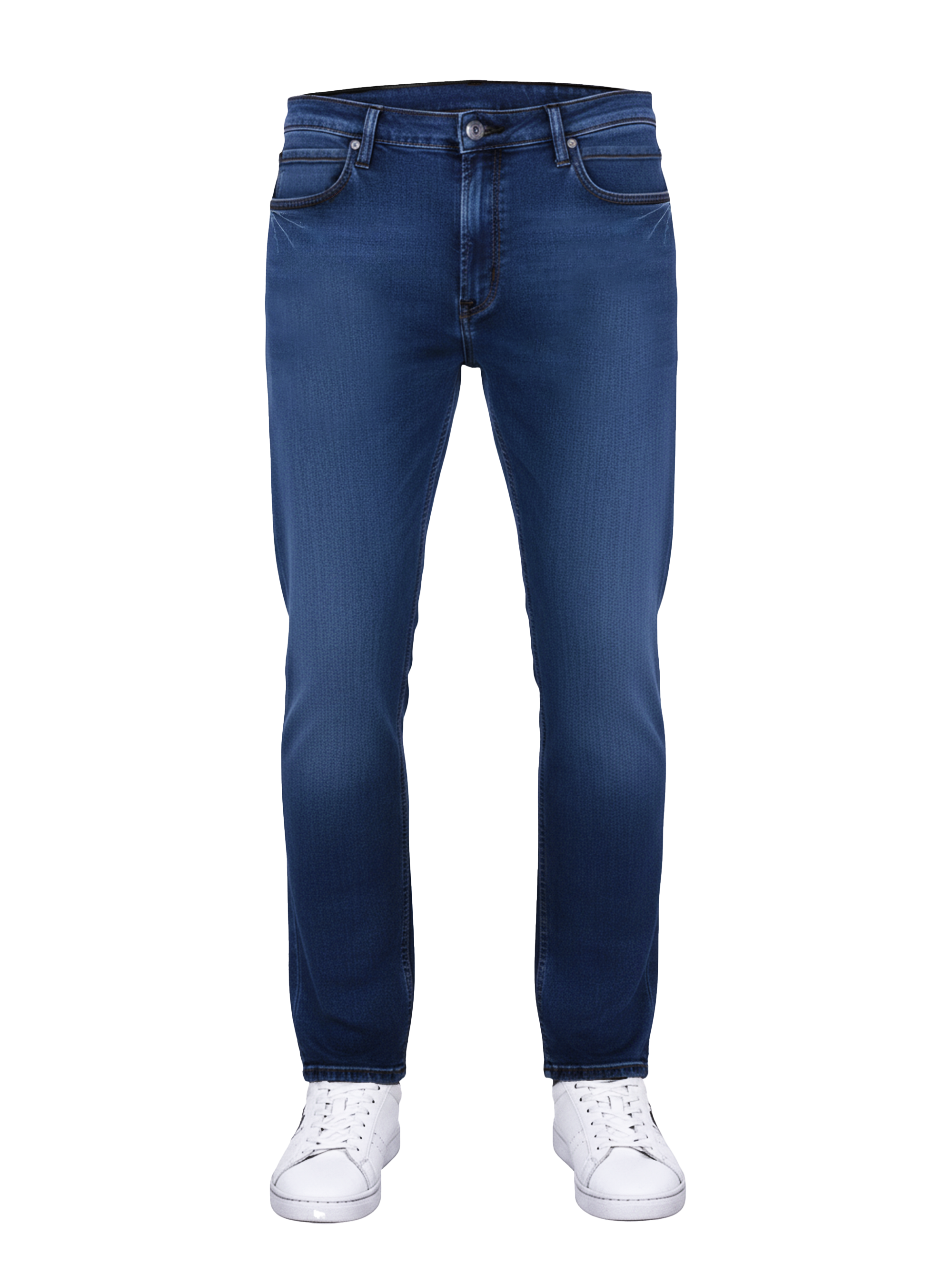 EDGE Premium Stretch Mid Washed SLIM FIT Carolina Blue Jeans - 4175
