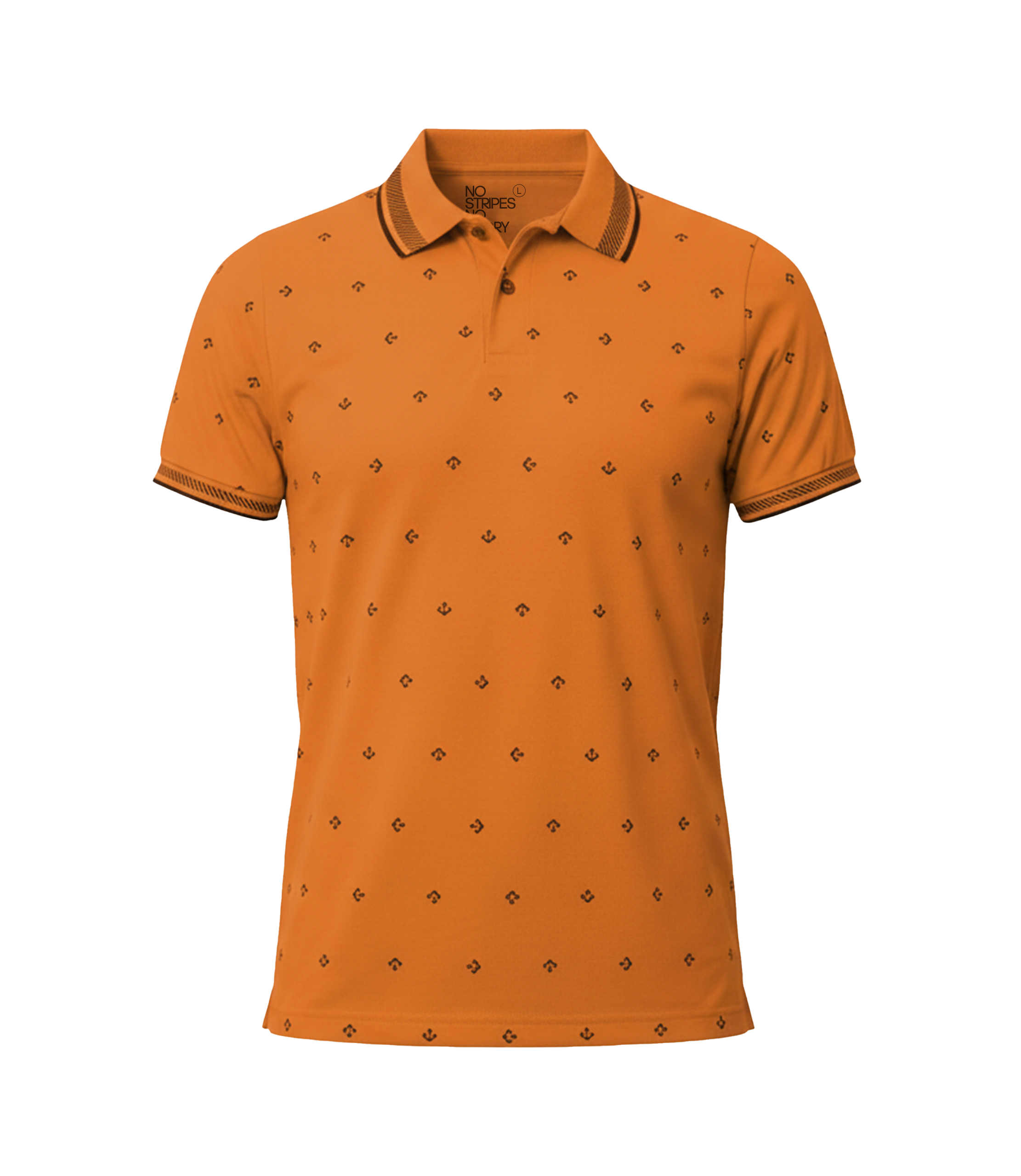 EDGE Tipping Collar Men’s AOP Polo Shirt - 52610