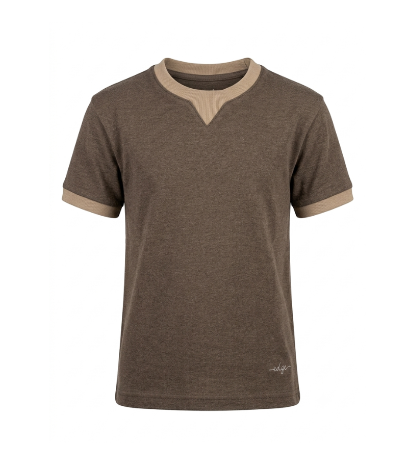 EDGE Kids Crew Neck Solid Color T-Shirt – 33784