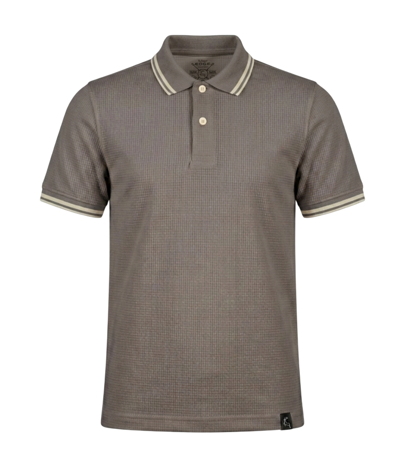 EDGE Tipping Collar Solid Color Kids Polo - 33819