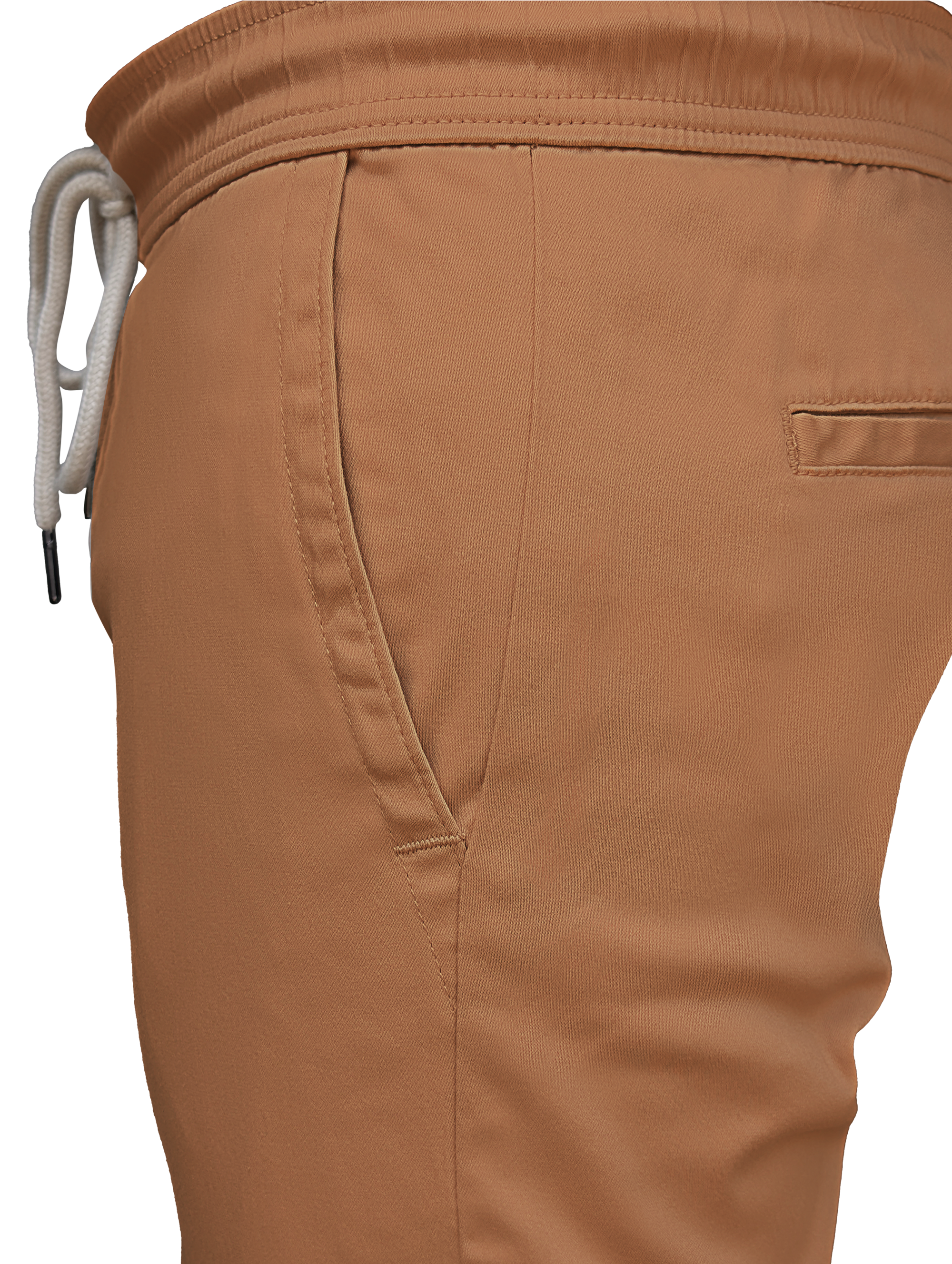EDGE 4 Ways Stretch Light Brown Jogger Pants - SIL 32