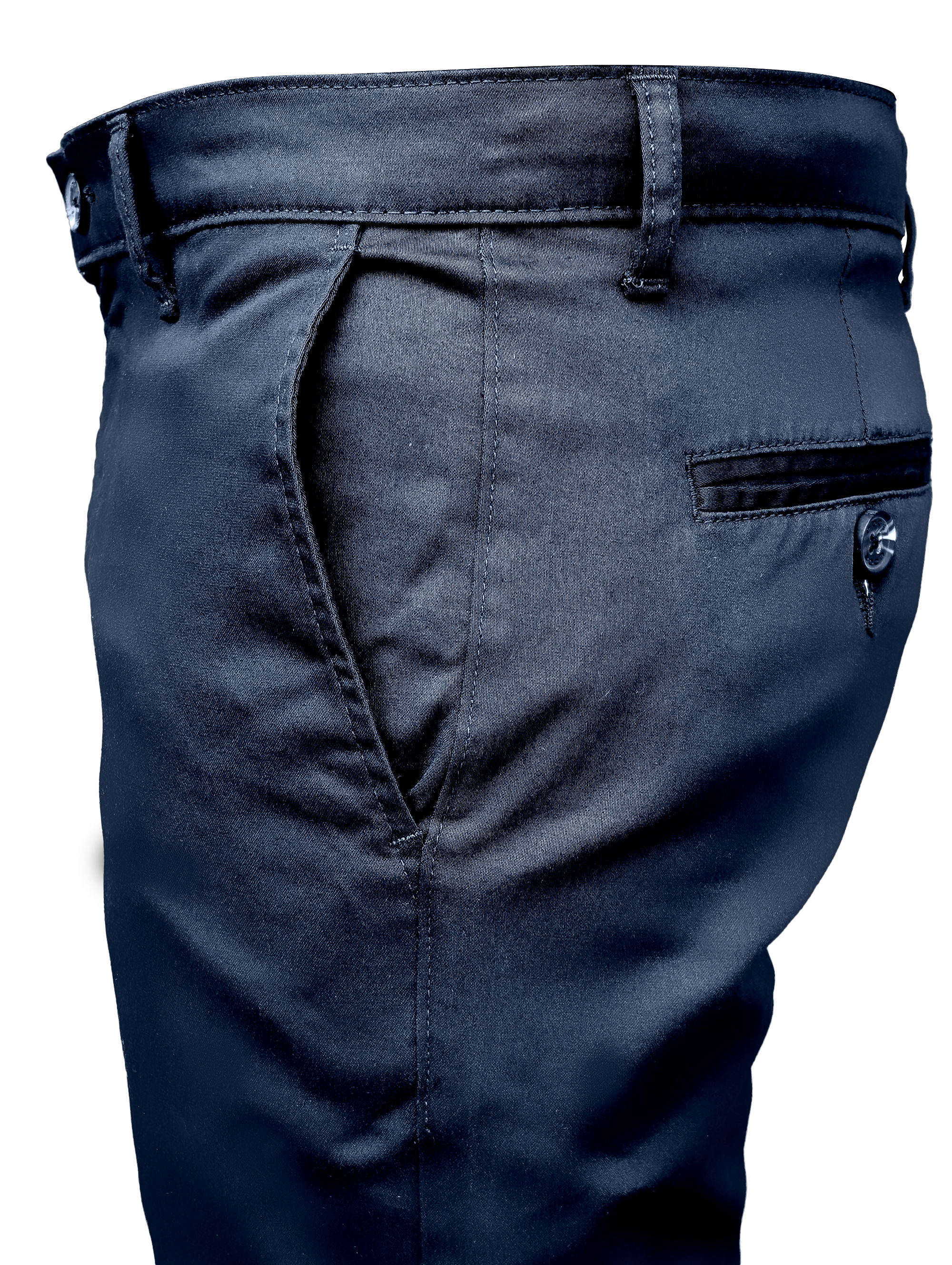 EDGE SLIMFIT 4 Way Stretch Aegean Blue Pants - LH-004
