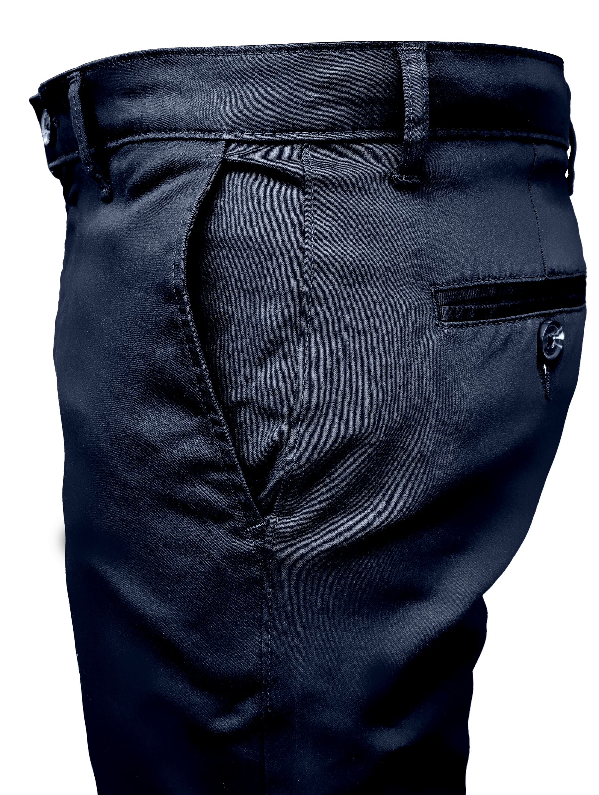 EDGE SLIMFIT 4 Way Stretch Dark Blue Pants - LH-024
