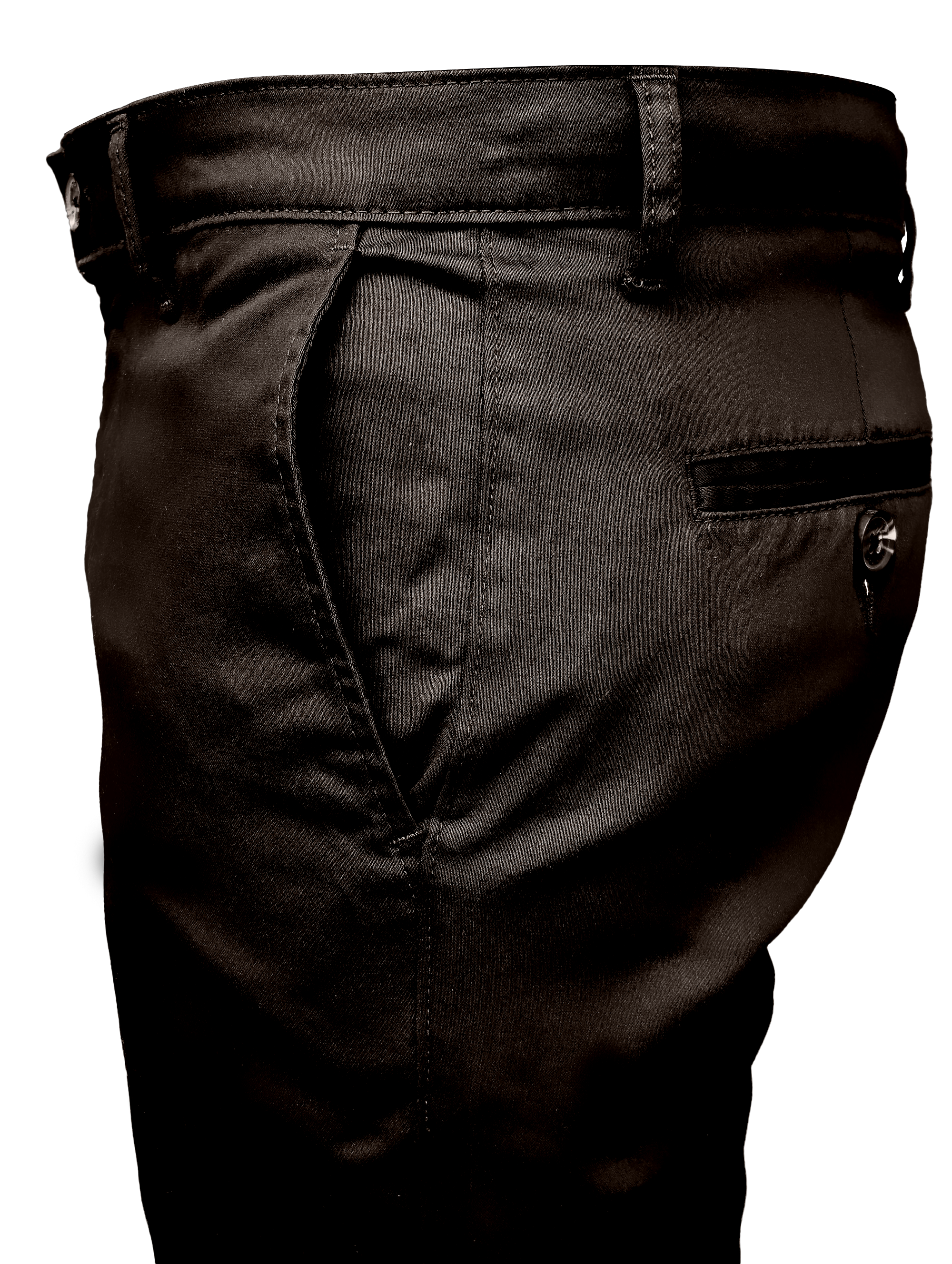 EDGE SLIMFIT 4 Way Stretch Dark Brown Pants - LH-007