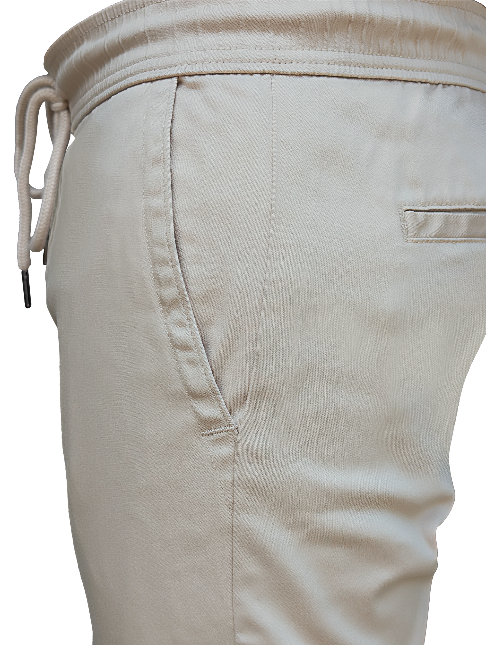 EDGE 4 Ways Stretch Light Taupe Men’s Jogger Pants - SIL 40