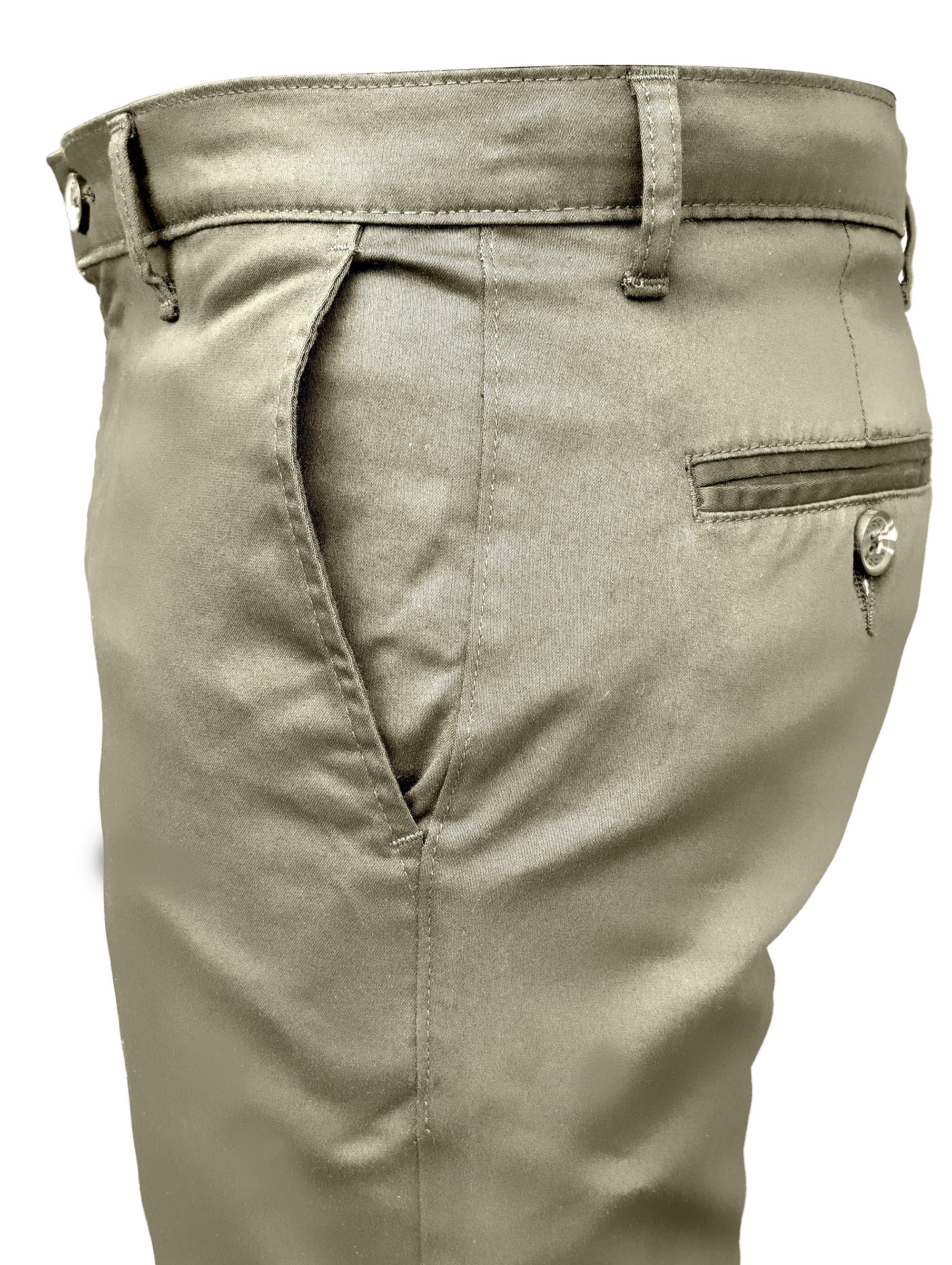 EDGE SLIMFIT 4 Way Stretch Beige Pants - LH-006