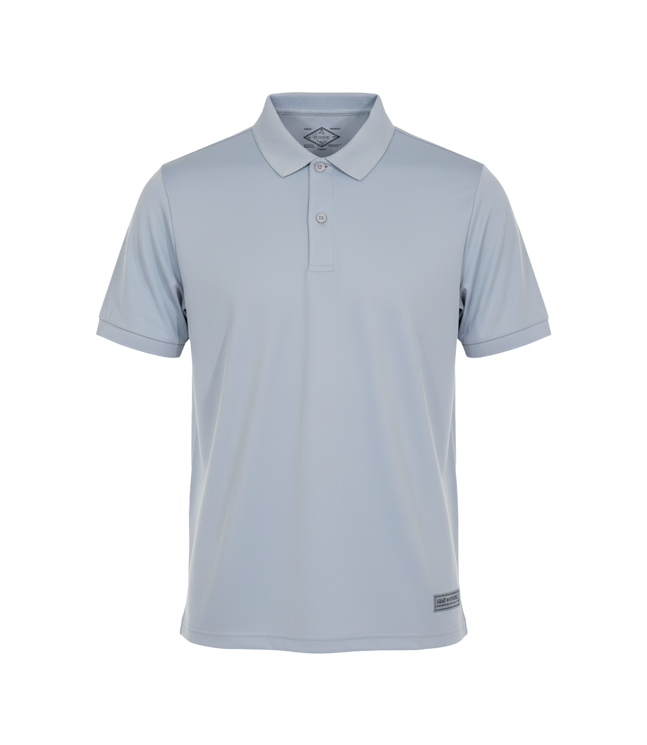 EDGE Men's Solid Color Soft Skin Polo Shirt - 53633