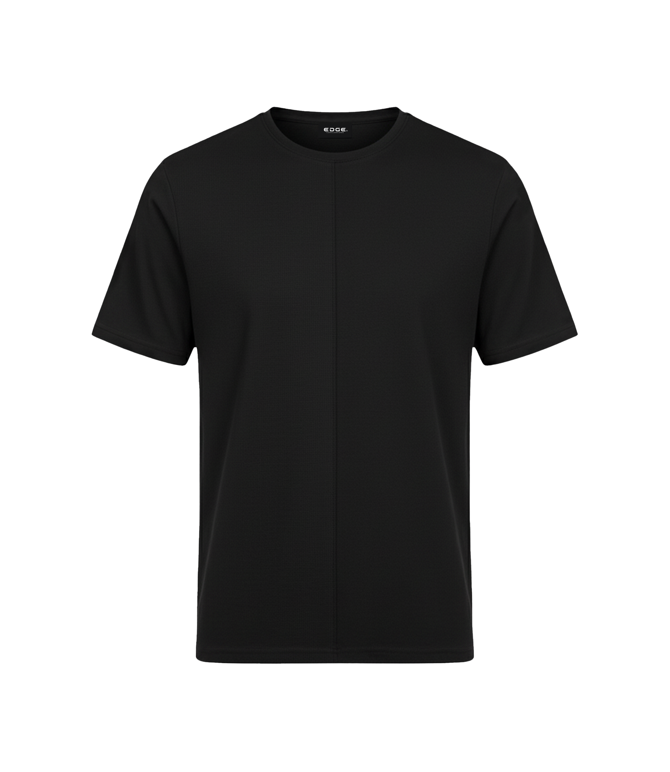 EDGE Crew Neck Men’s Textured Fabric Oversize T-Shirt - 53289