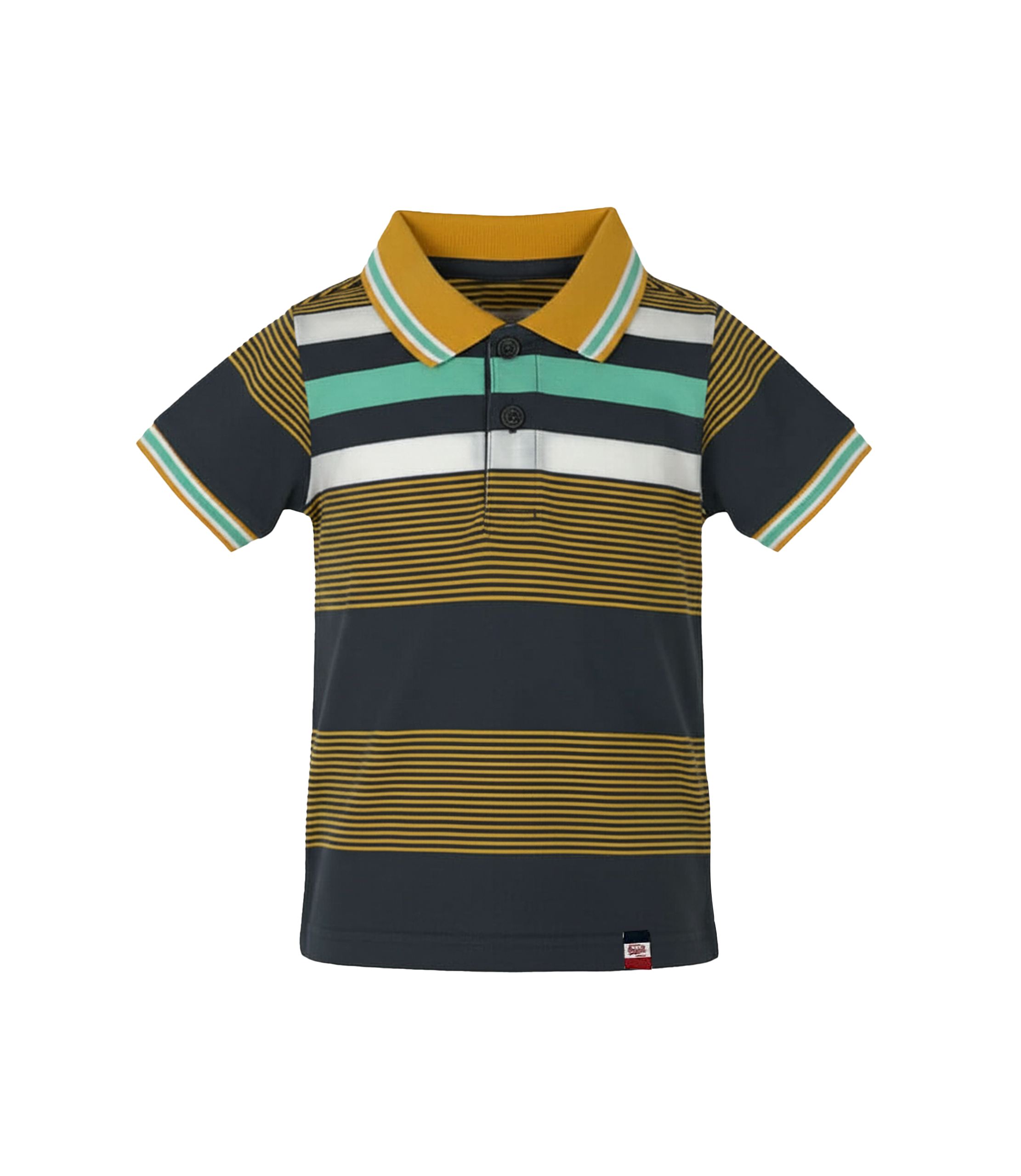 EDGE Tipping Collar Stripe Boys Polo - 32648
