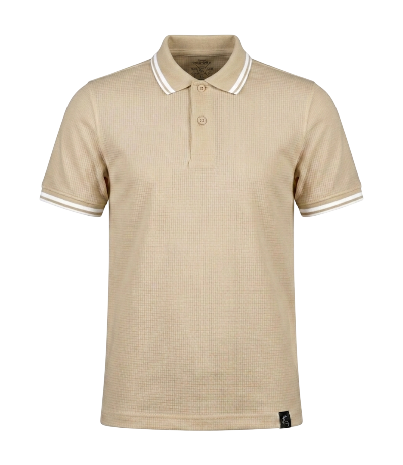 EDGE Tipping Collar Solid Color Kids Polo - 33819