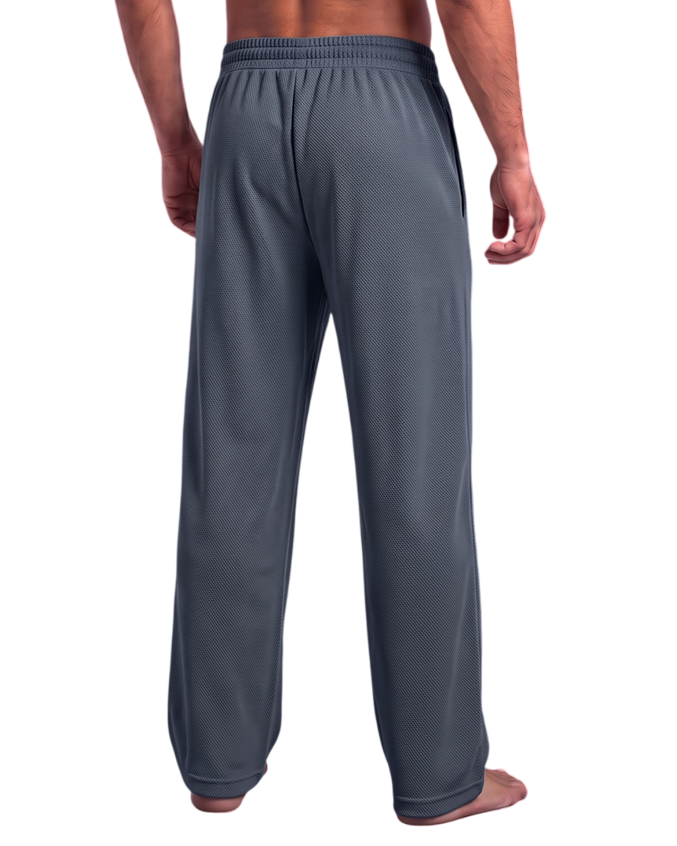 Edge Textured Men's Relax-fit Navy Blue Sweatpants - 53942