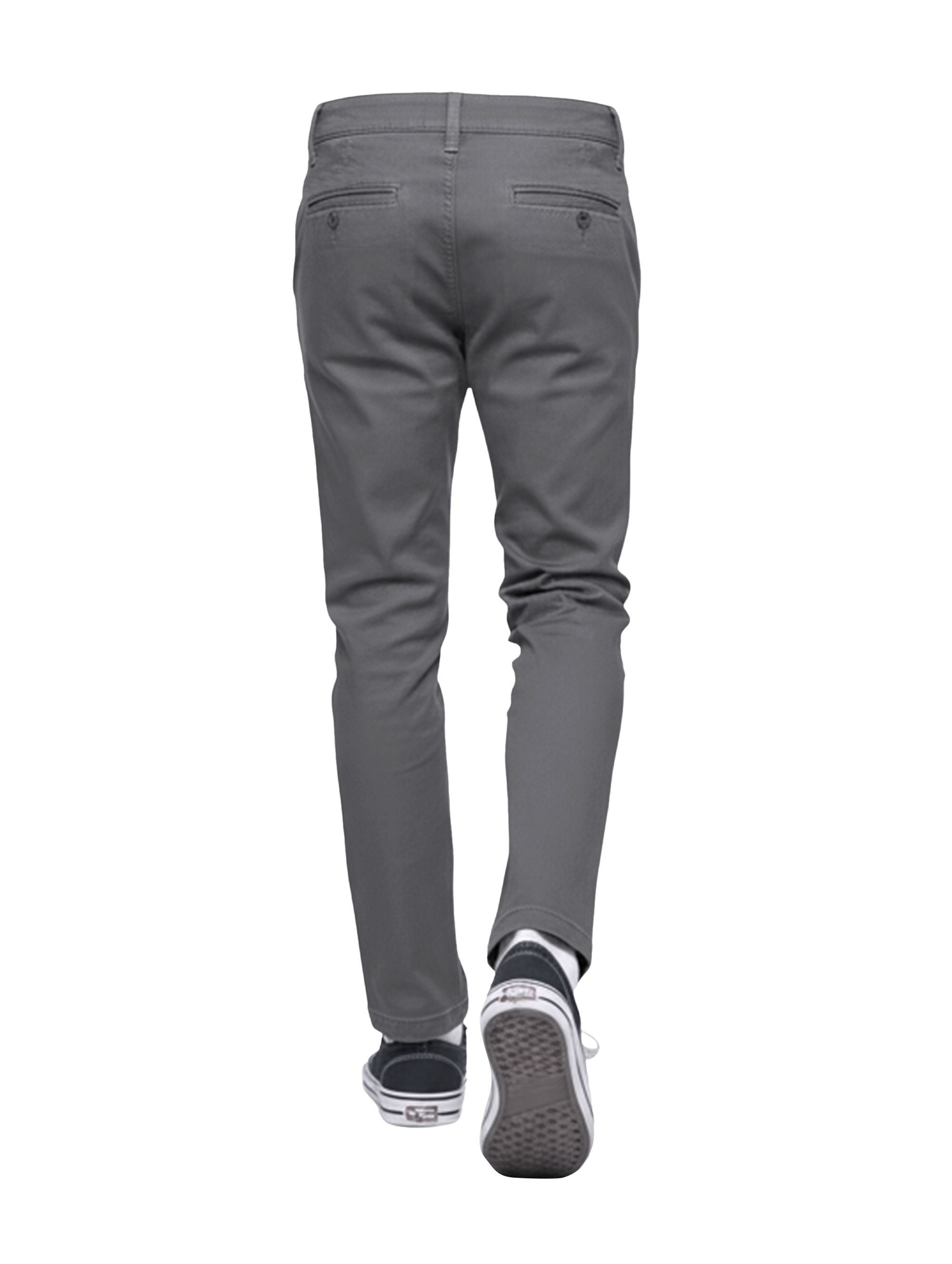EDGE 4 Way Stretch Iron Gray Boys Pants - SIL-33