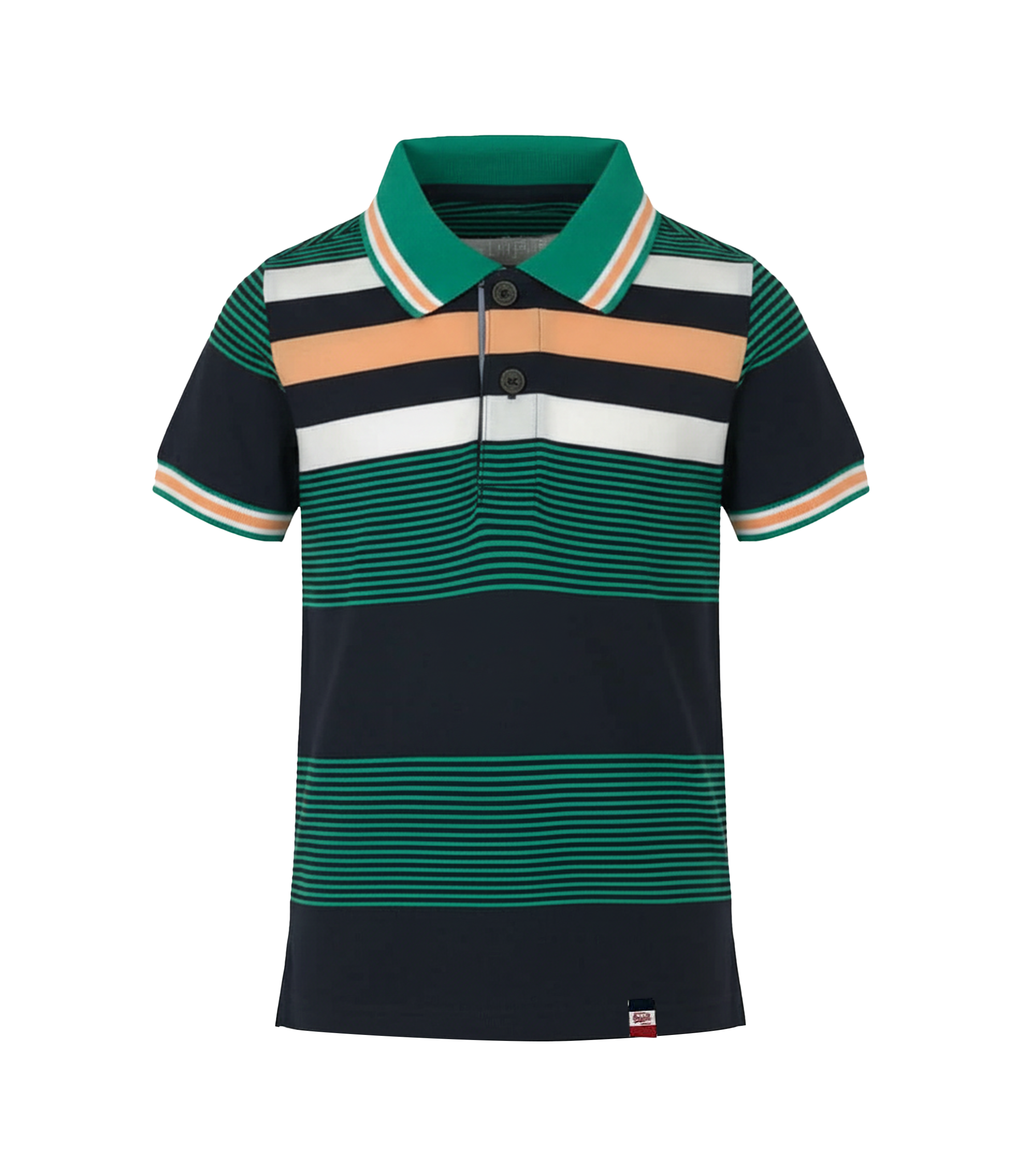 EDGE Tipping Collar Stripe Boys Polo - 32648