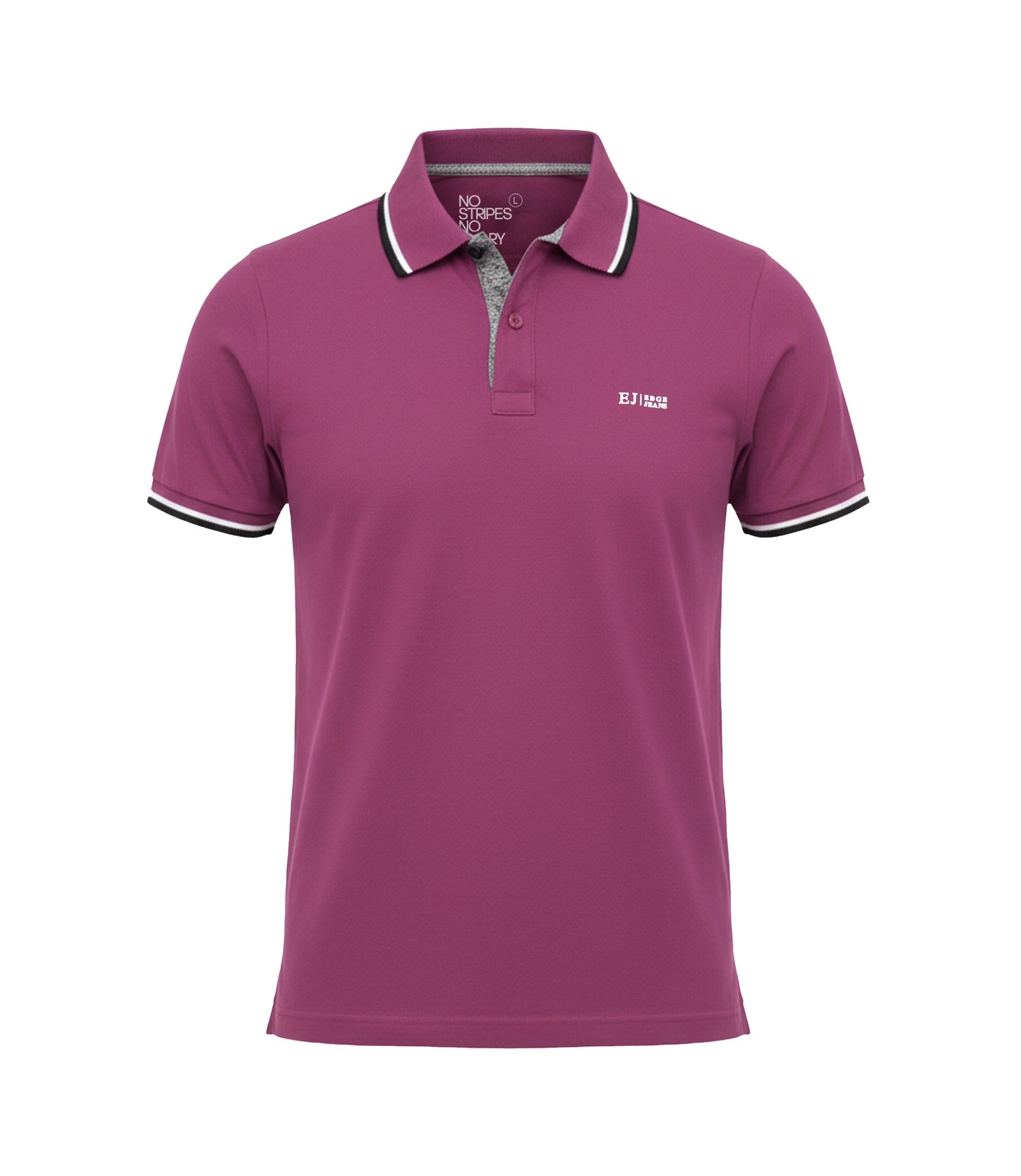 EDGE Solid Color Men’s Polo Shirt - 52613