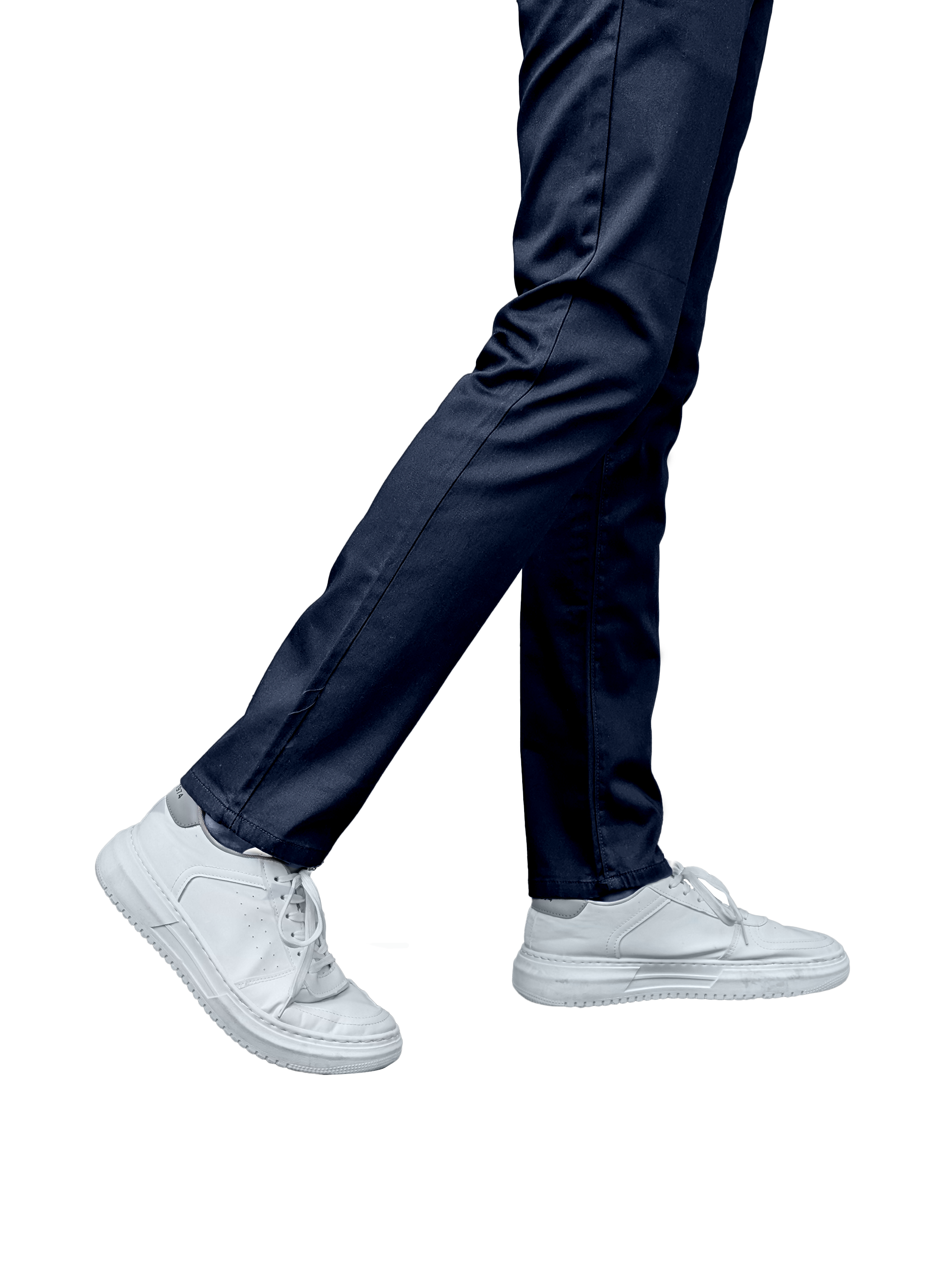 EDGE SLIMFIT 4 Way Stretch Dark Blue Pants - LH-024