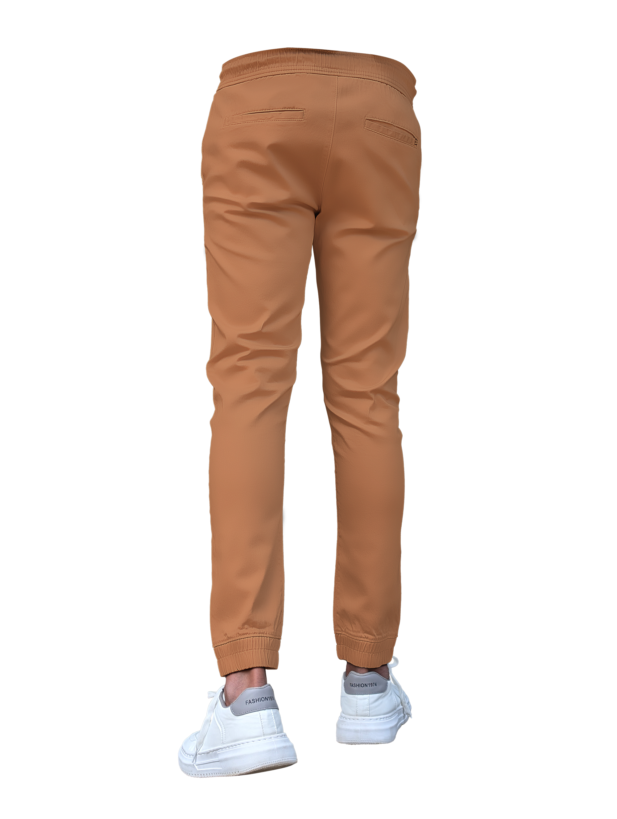 EDGE 4 Ways Stretch Light Brown Jogger Pants - SIL 32