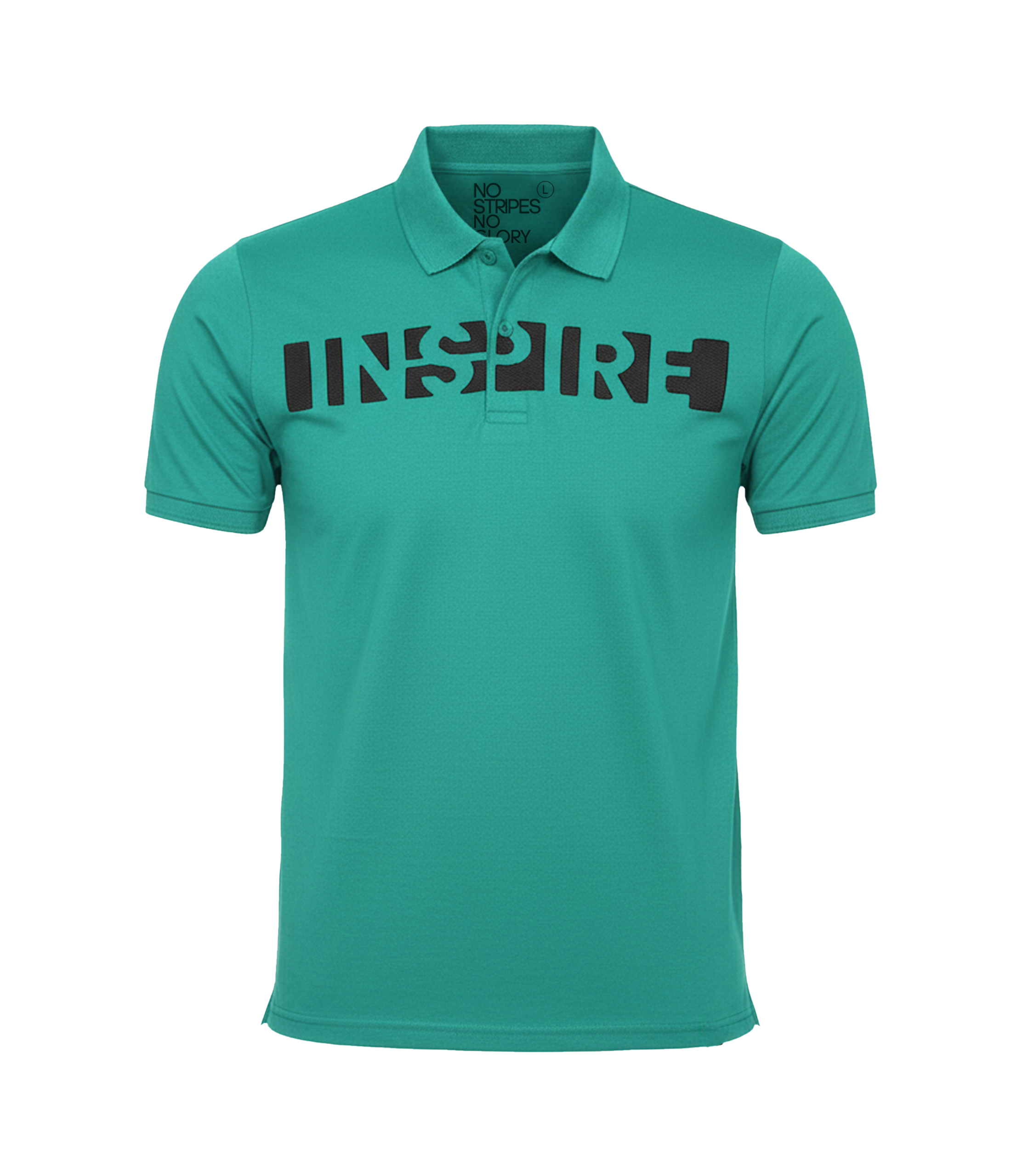 EDGE Printed Men’s Solid Color Polo Shirt - 52640