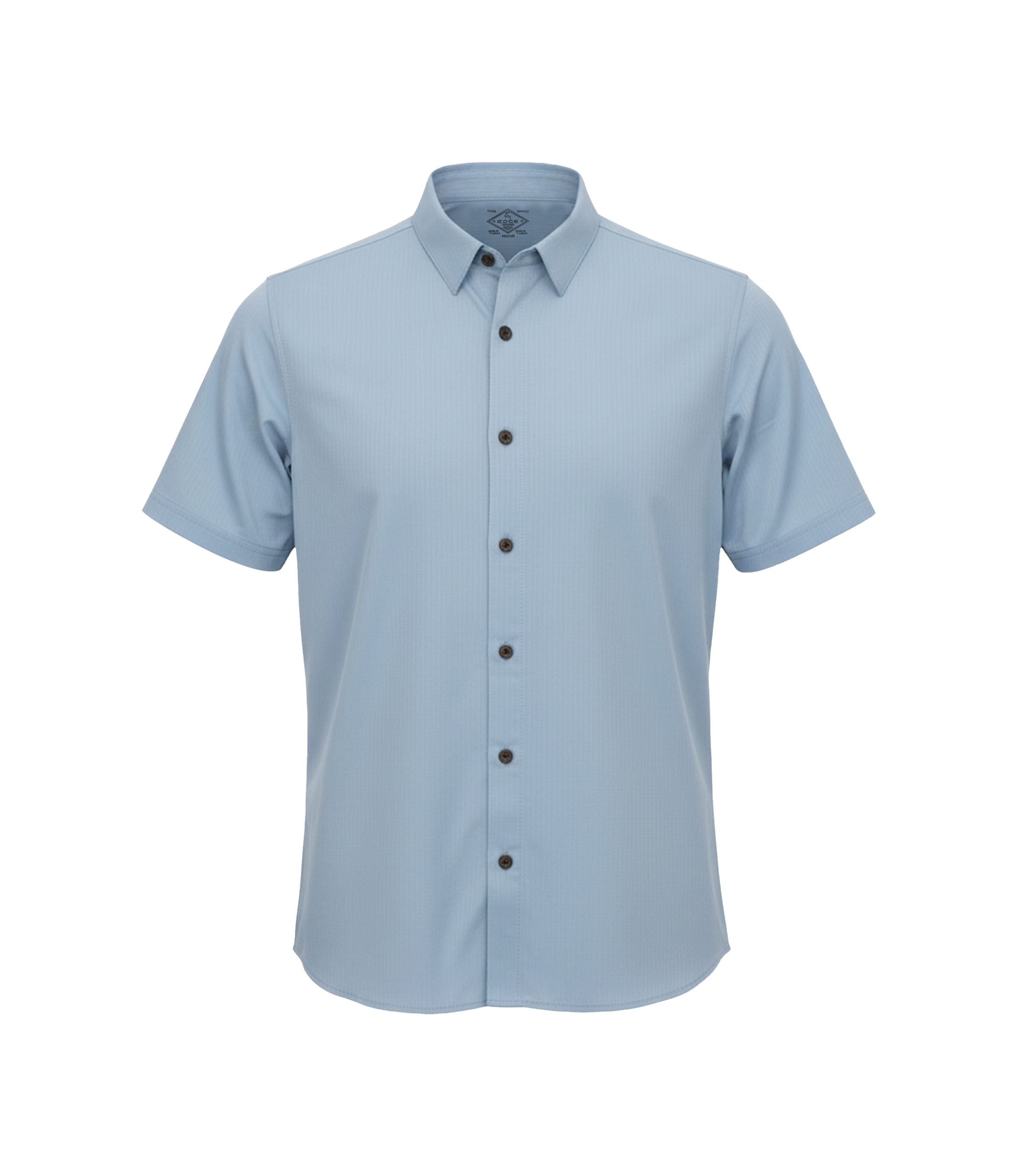 EDGE Men's Solid Color Travel Ease Polo Shirt - 53528