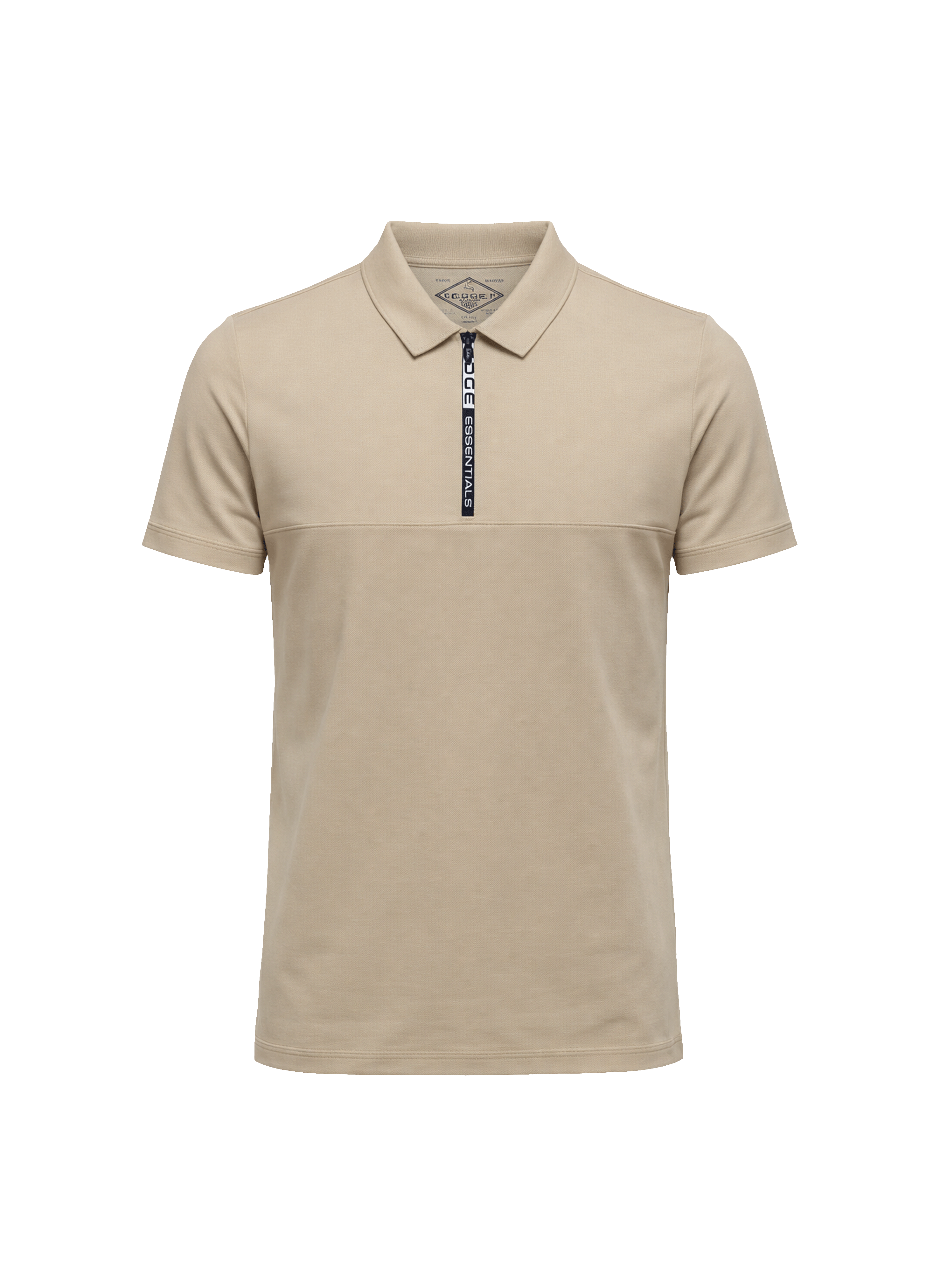 Edge Men's Zipped Polo T-shirt - 53725