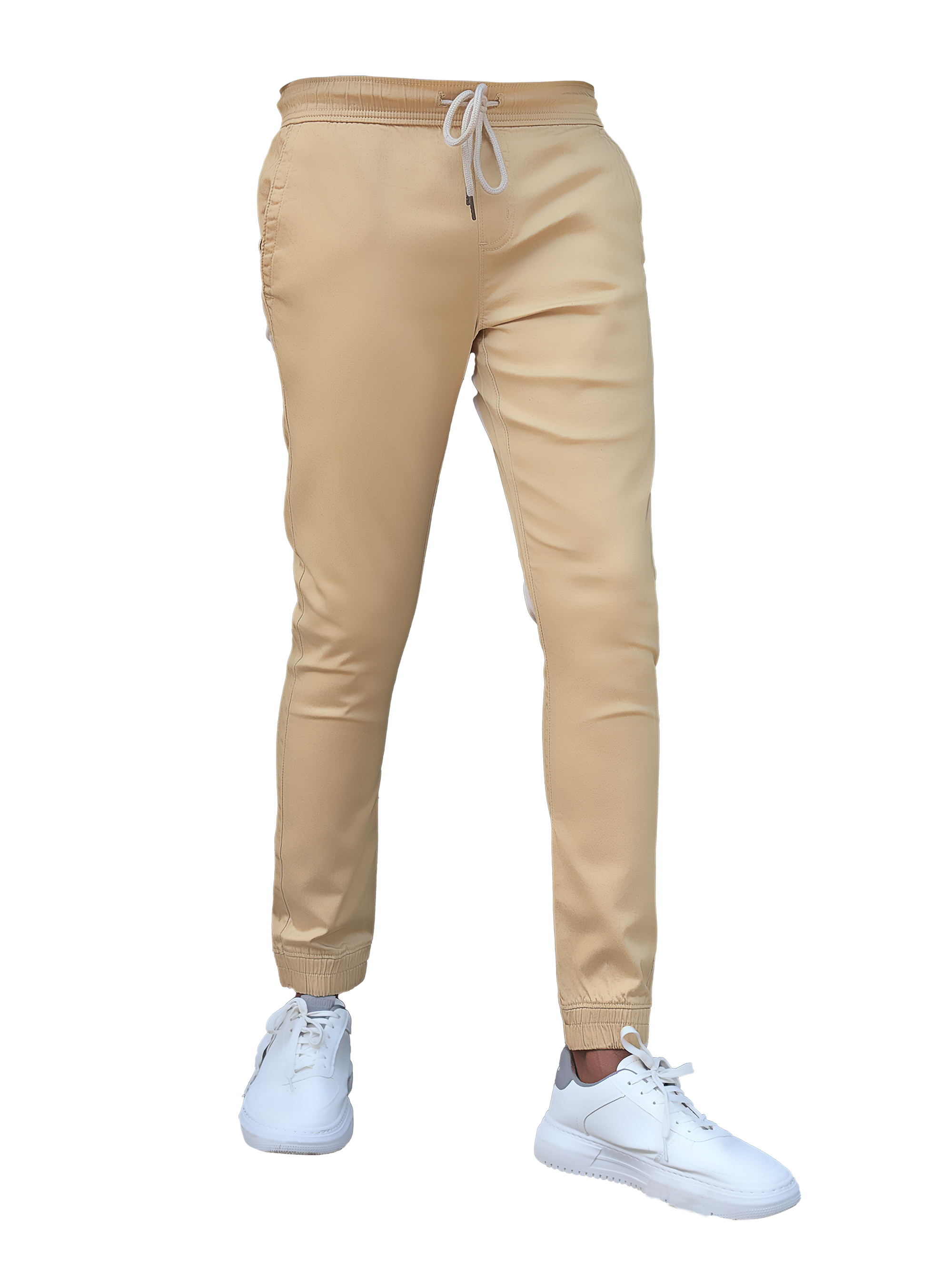 EDGE 4 Ways Stretch Cookie Cream Men’s Jogger Pants - SIL 25