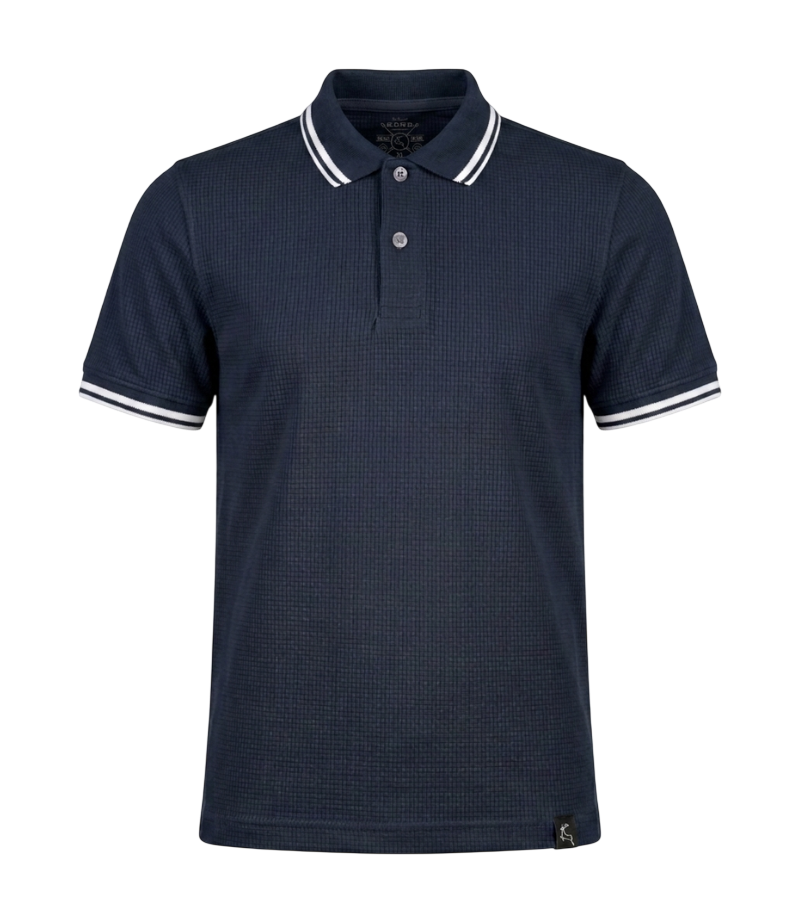 EDGE Tipping Collar Solid Color Kids Polo - 33819