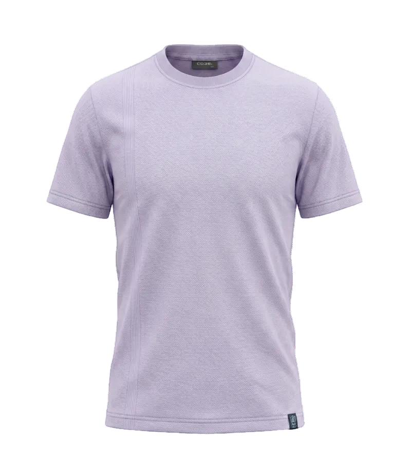 EDGE Kids Crew Neck Solid Color Textured T-Shirt – 33813