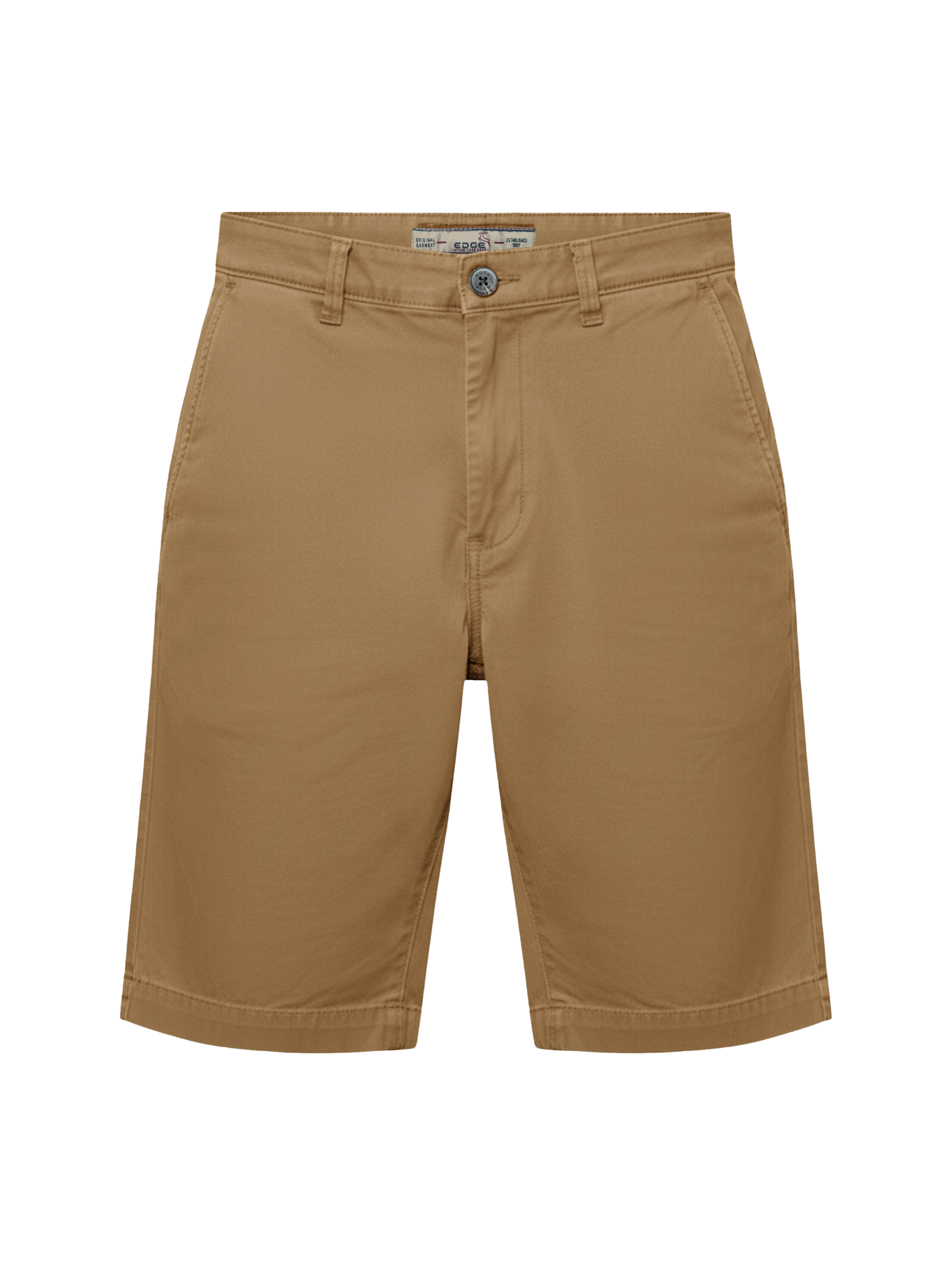 EDGE Men's 4-Way Stretch Golden Khaki Shorts - 8011-04