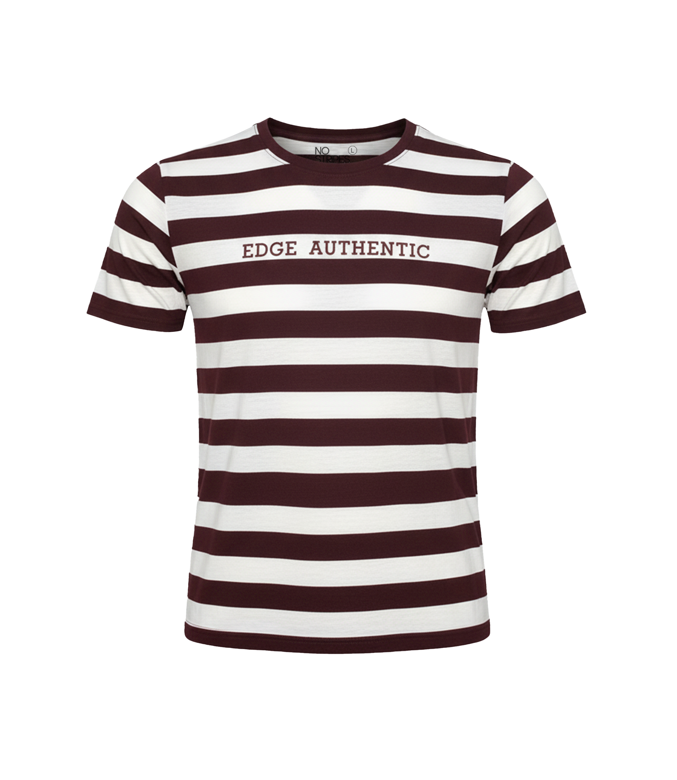 EDGE Crew Neck Men’s Stripe T- Shirt - 52930