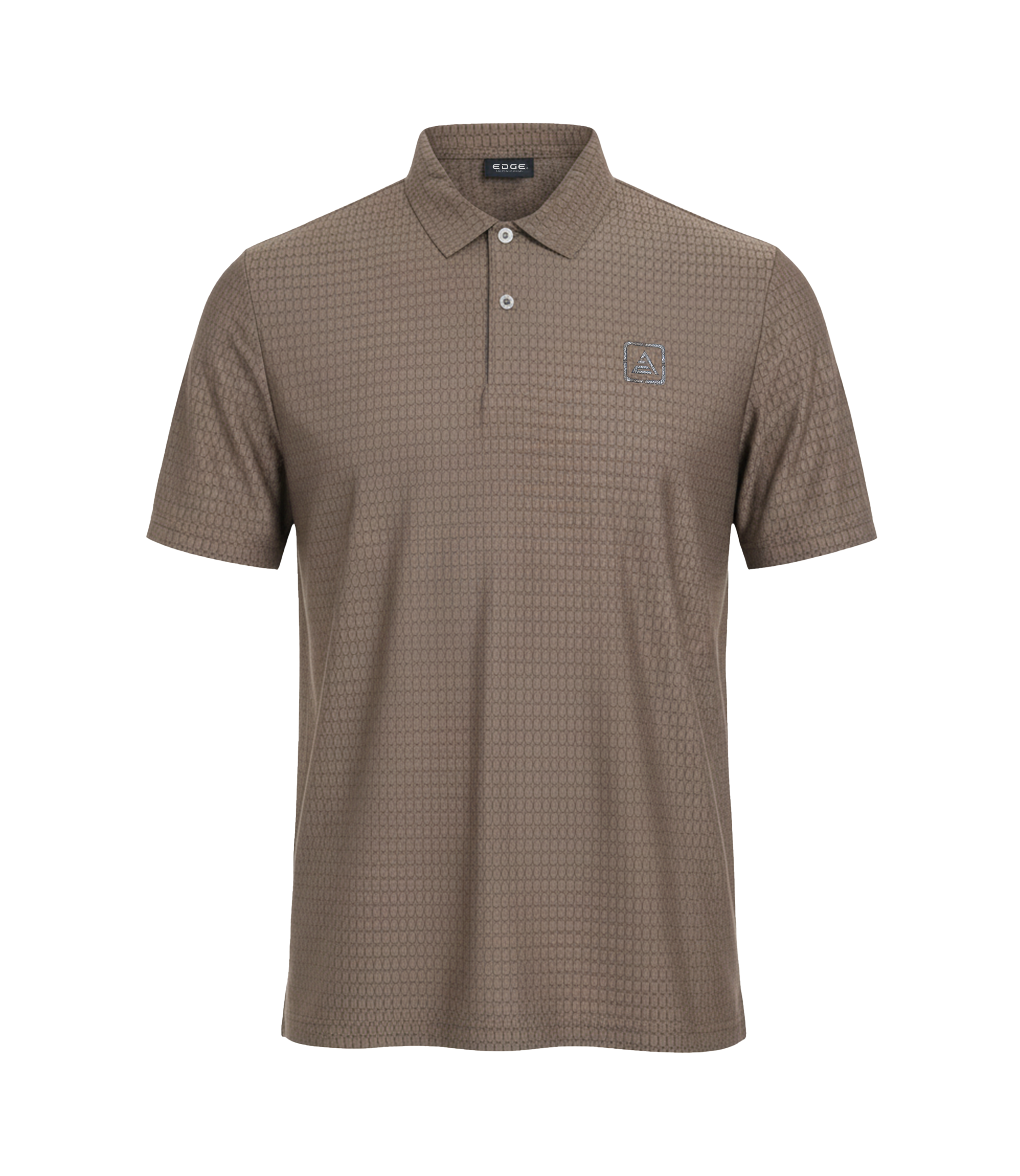 EDGE Men's Solid Color Travel Ease Polo T-Shirt - 53518