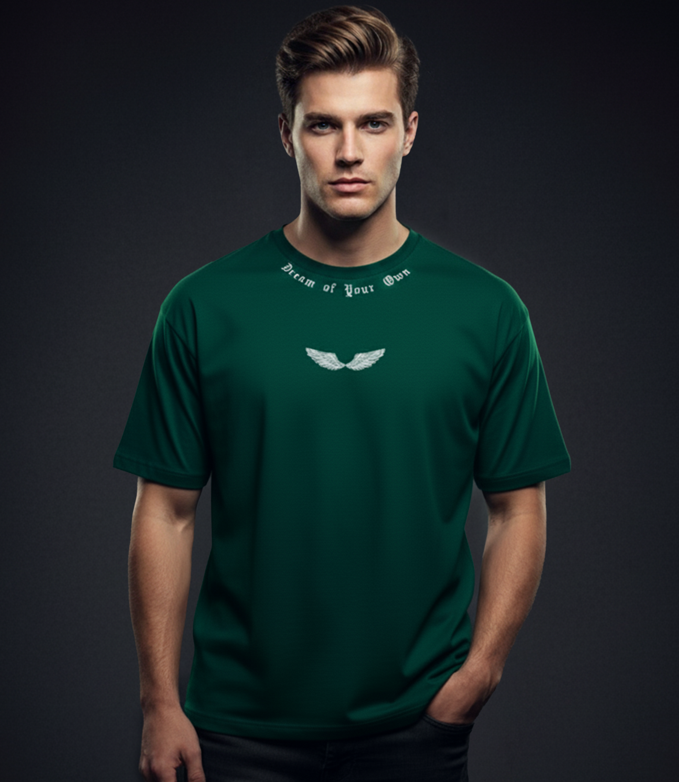 EDGE Crew Neck Men’s Oversize T-Shirt - 53062