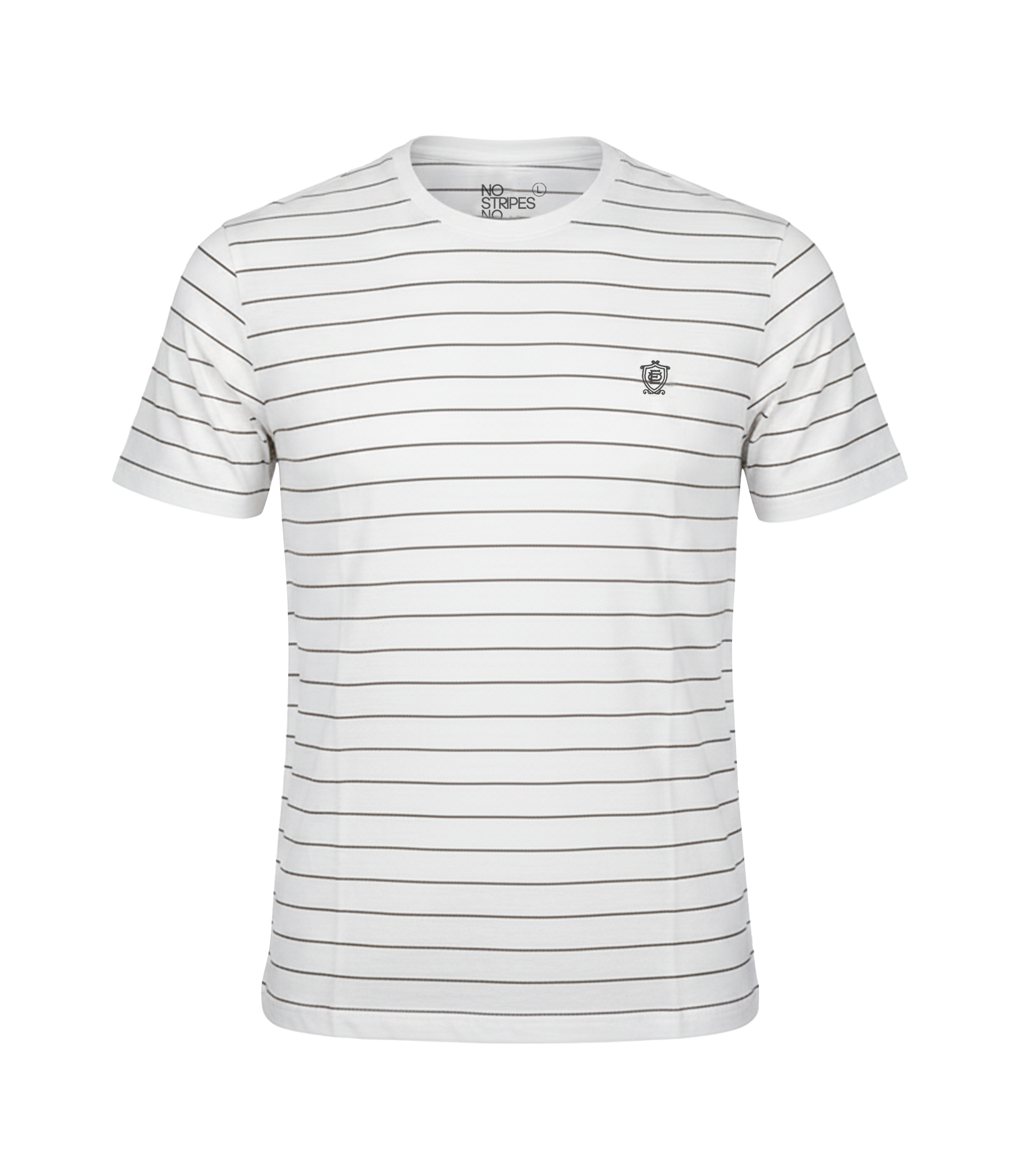 EDGE Crew Neck Men’s Stripe T-Shirt - 52936