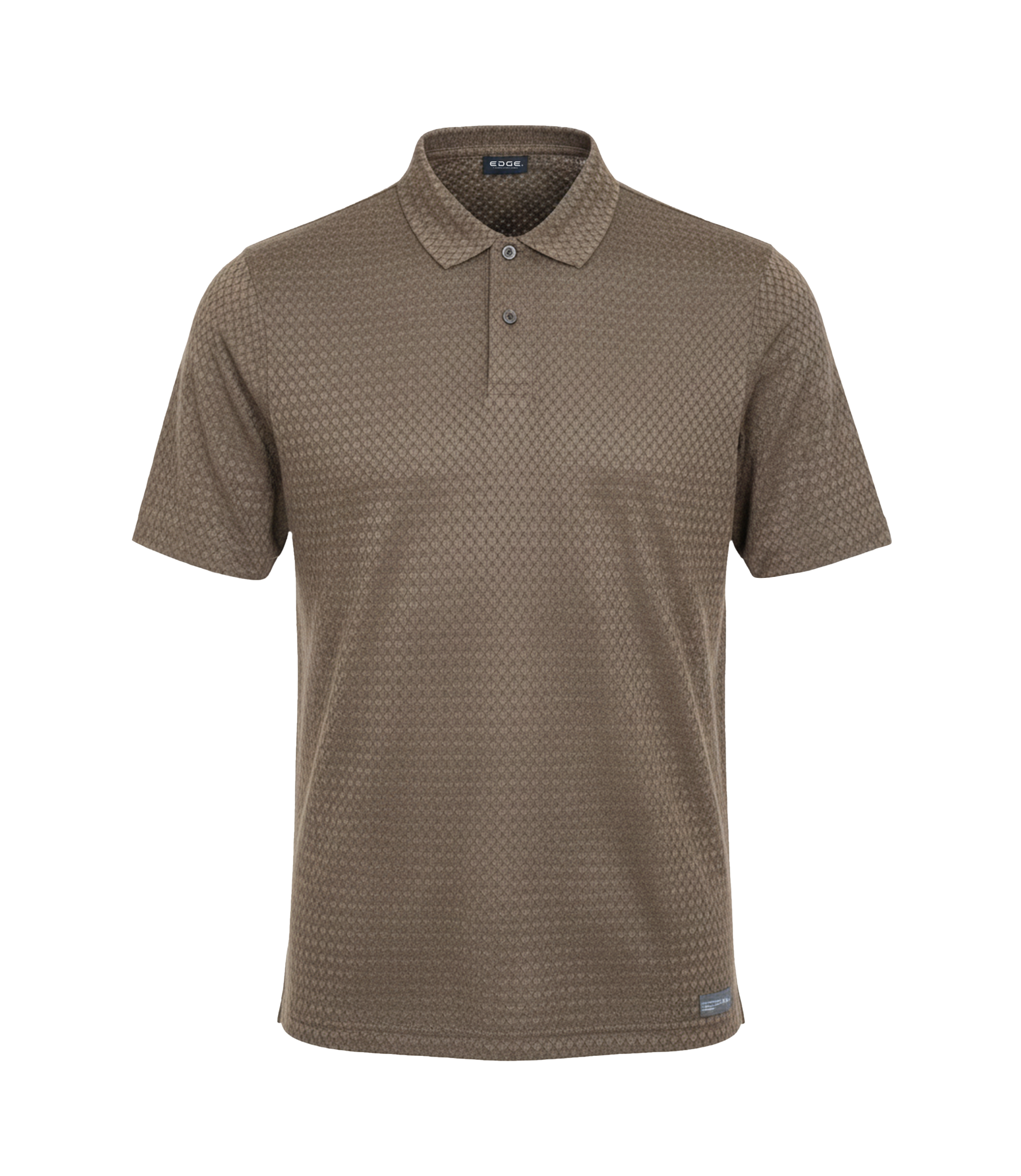 EDGE Men's Solid Color Travel Ease Polo T-Shirt - 53527