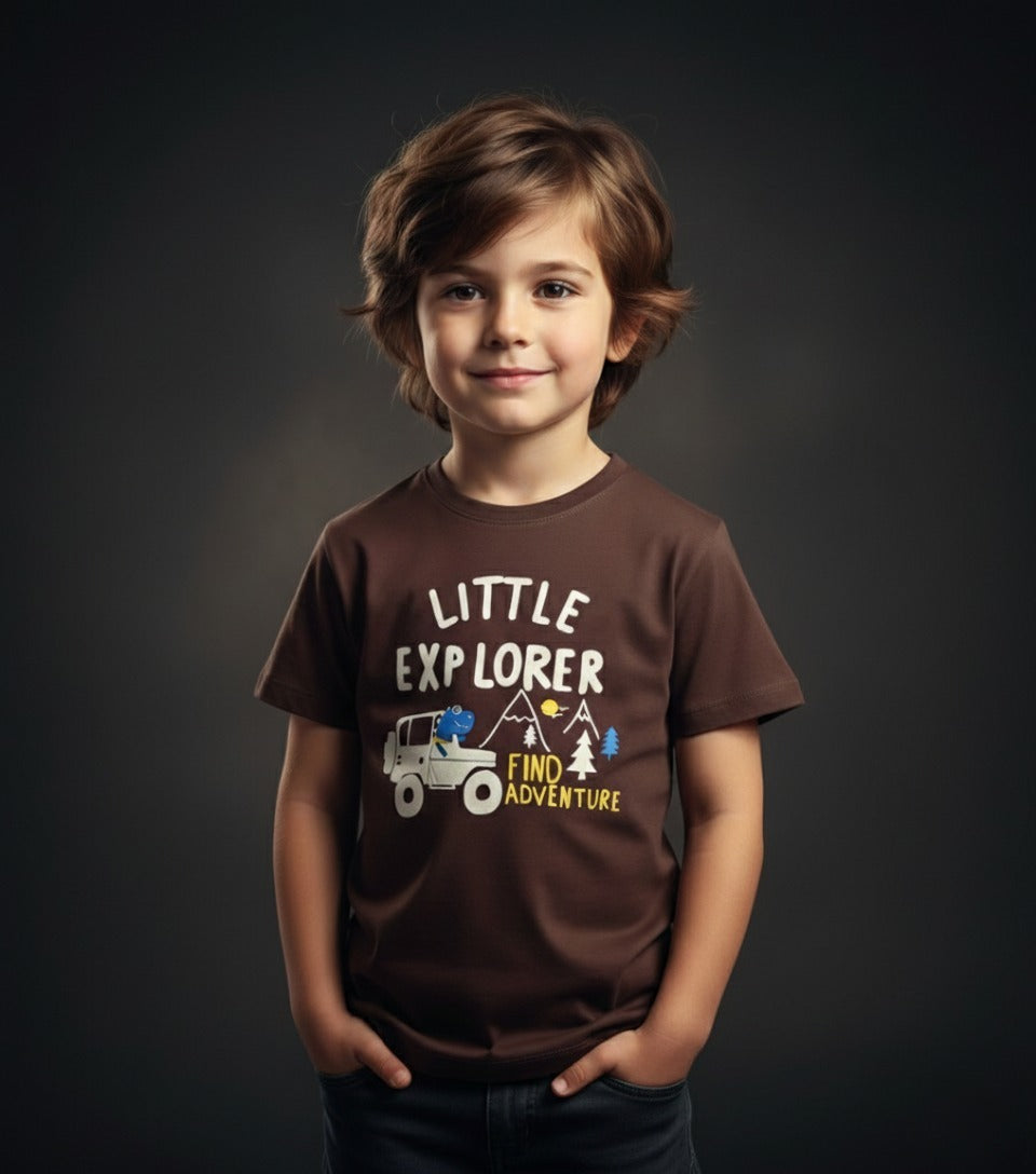 EDGE Boys Crew Neck Printed T-Shirt – 32804