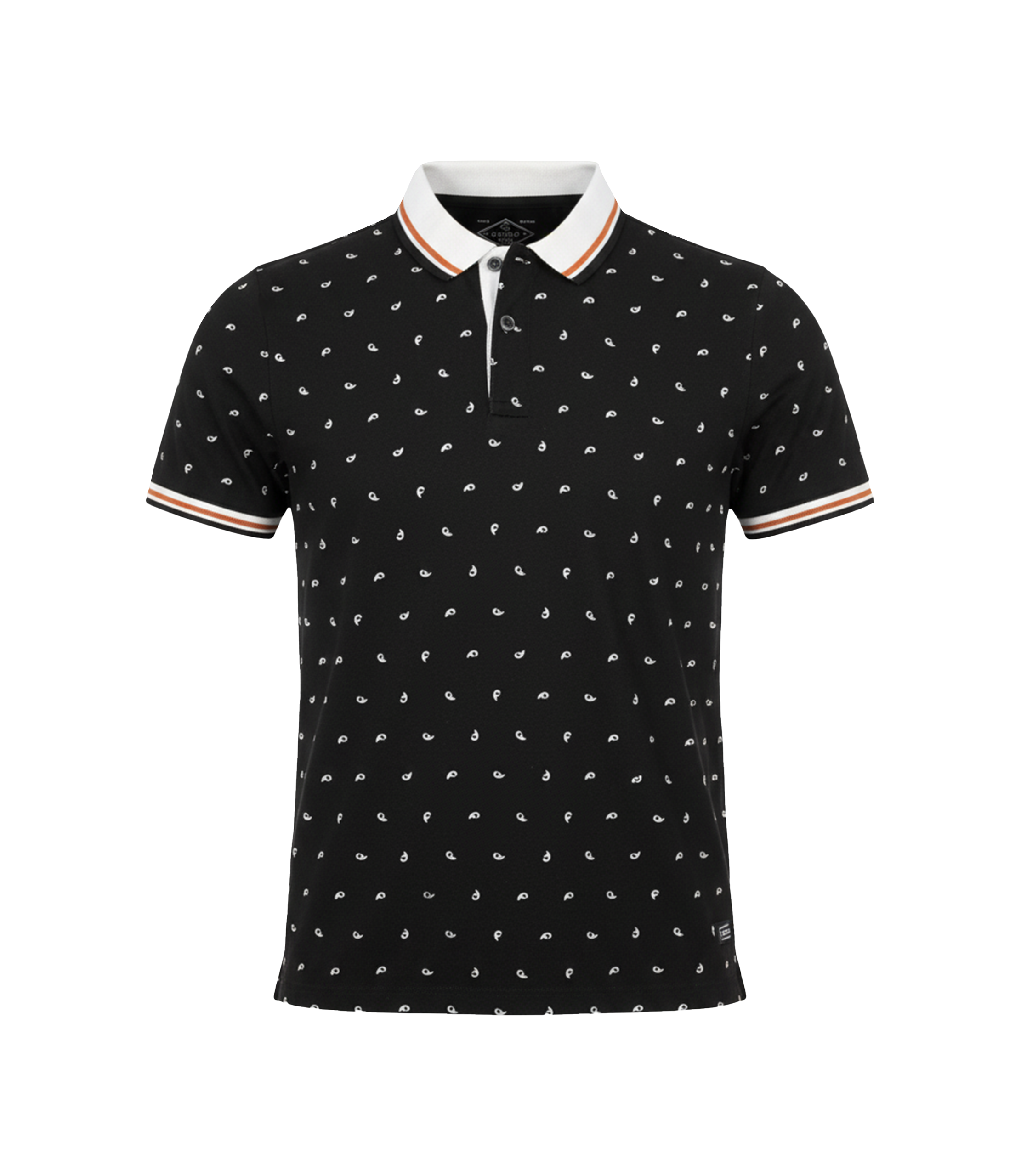 EDGE Tipping Collar Men’s AOP Polo Shirt - 52691