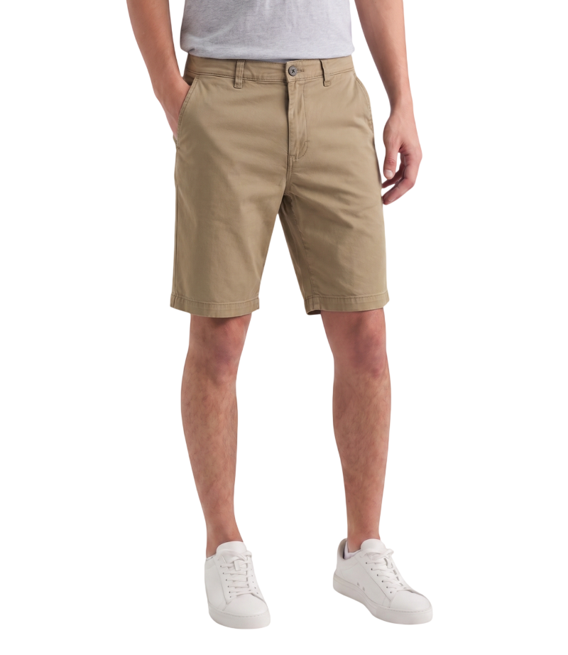 EDGE Men's 4-Way Stretch Khaki Shorts - 8013-101039