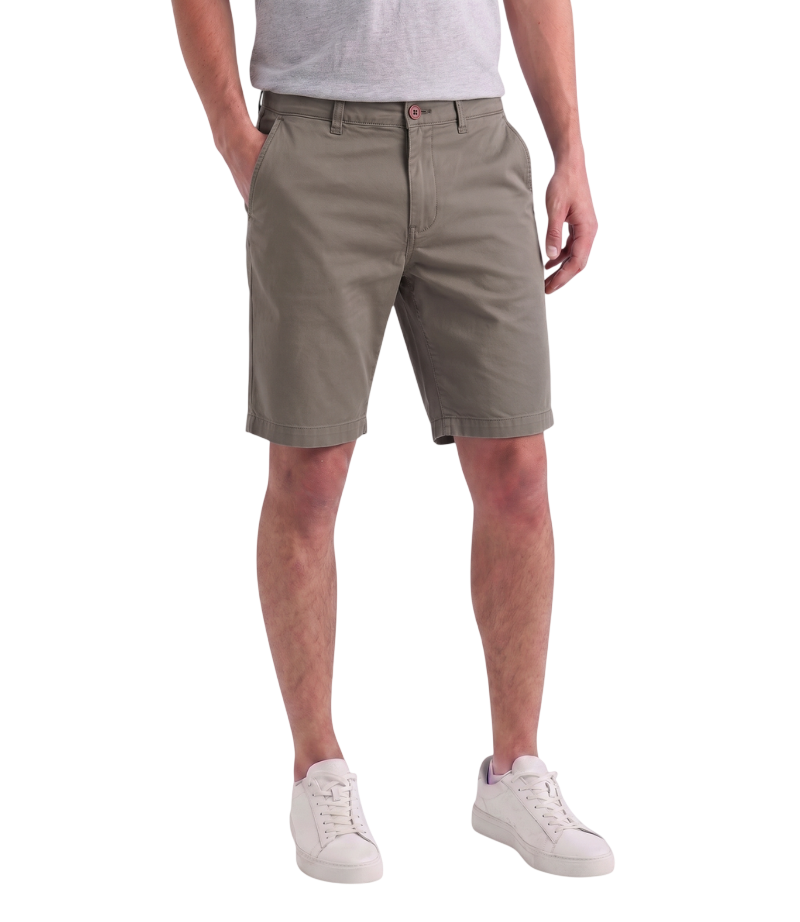 EDGE Men's 4-Way Stretch Light Gray Shorts - 8010-SIL-34