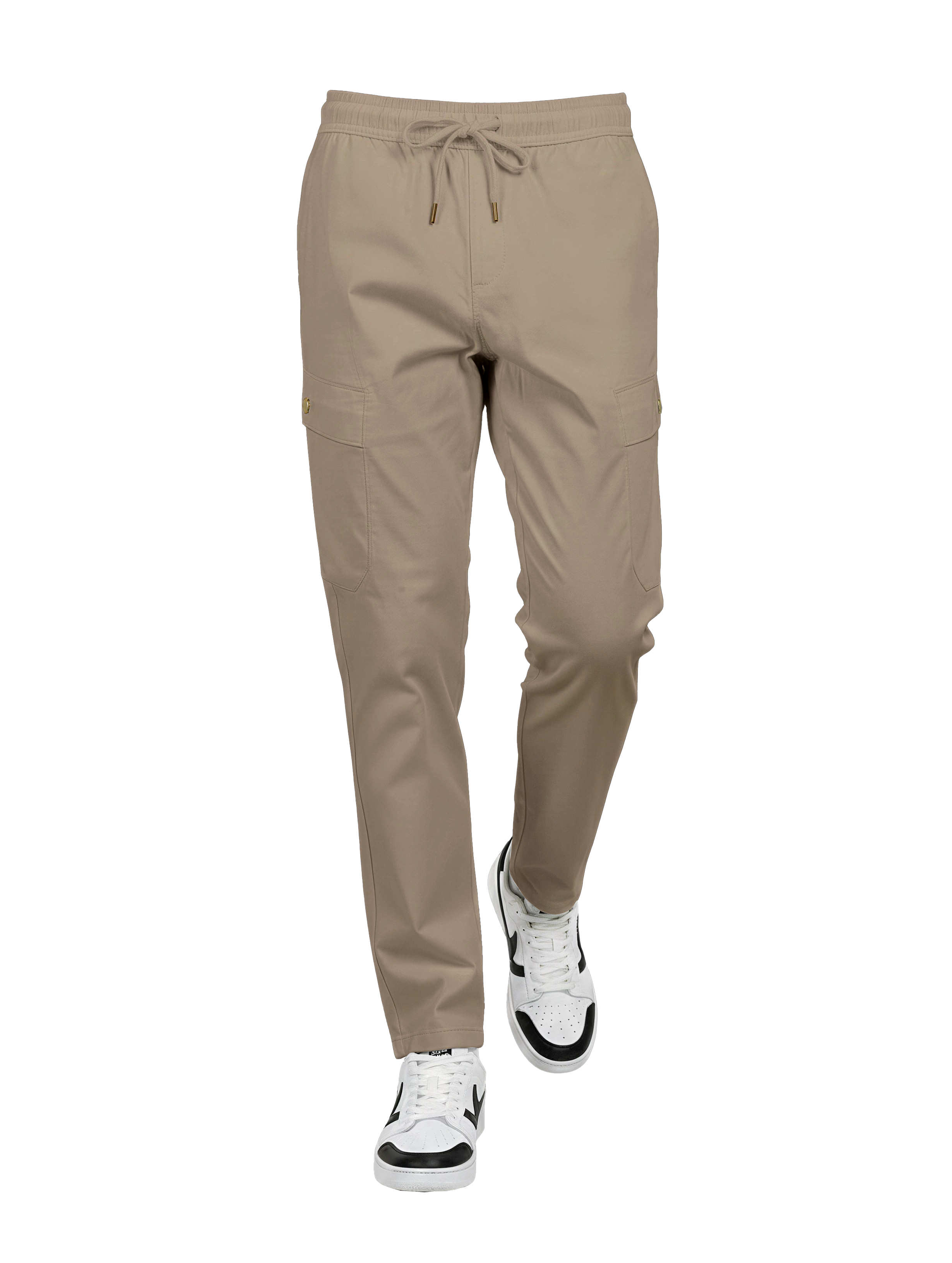 EDGE Men’s Premium Beige Cargo Pants - 032