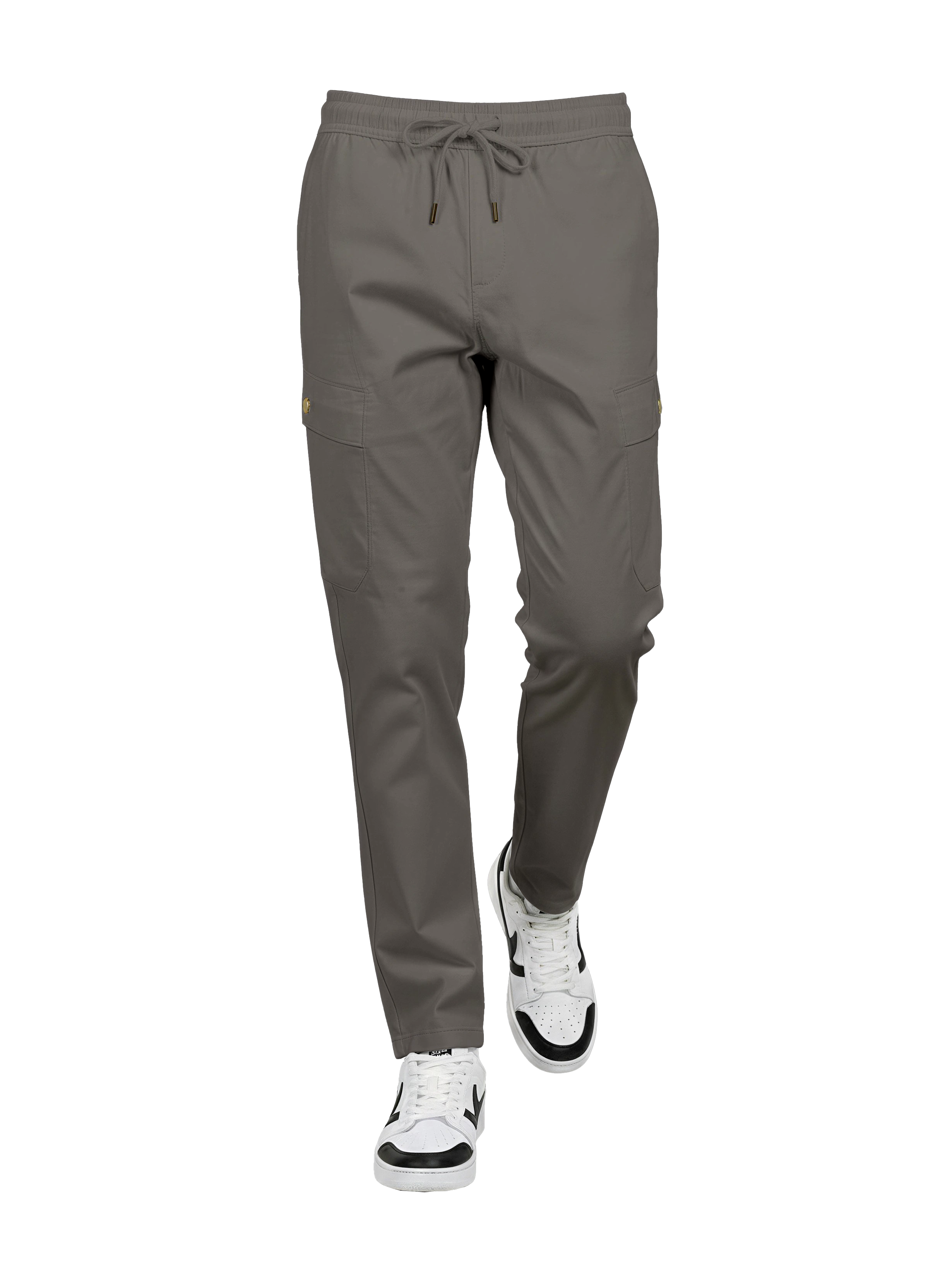 EDGE Men’s Premium Steel Grey Cargo Pants - 023