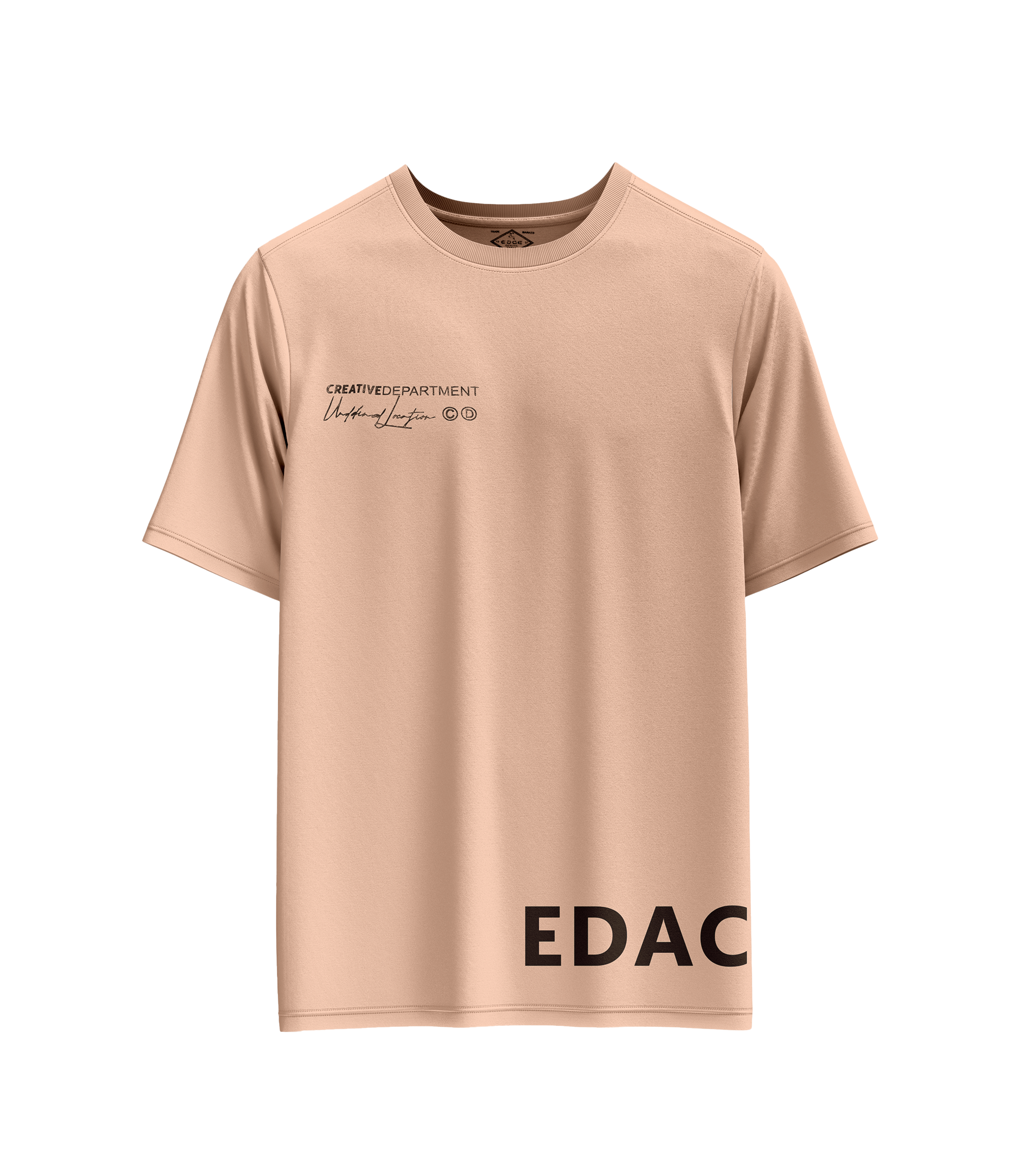 EDGE Crew Neck Men’s Printed Oversize T-Shirt - 53264