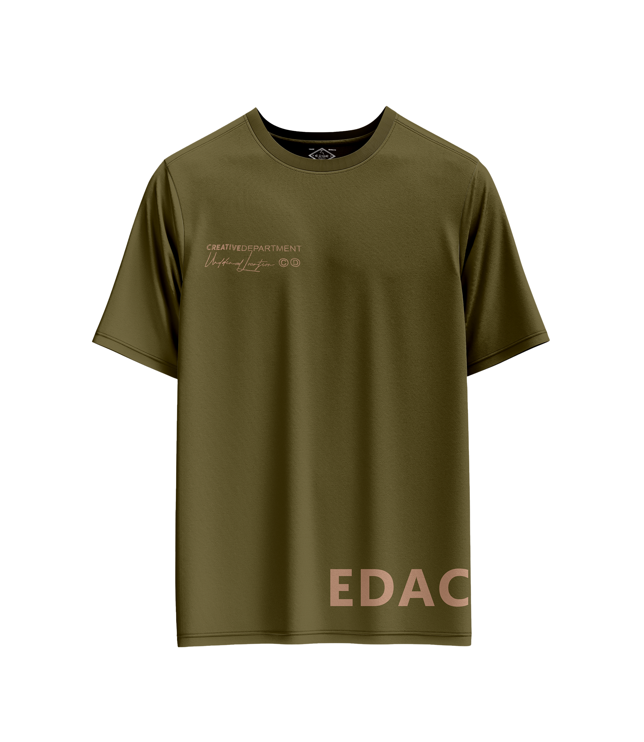 EDGE Crew Neck Men’s Printed Oversize T-Shirt - 53264