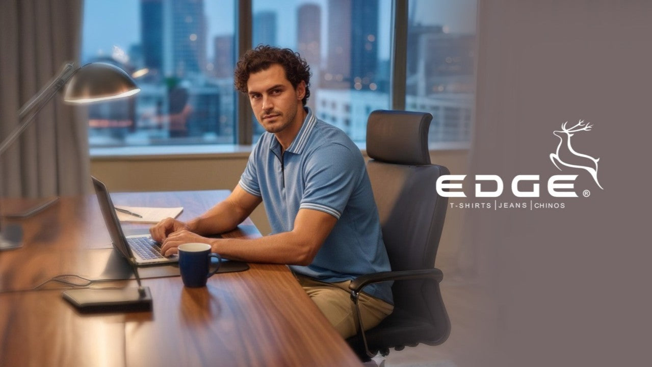 Evening Casuals – From Work Desk to Dinner with Edge