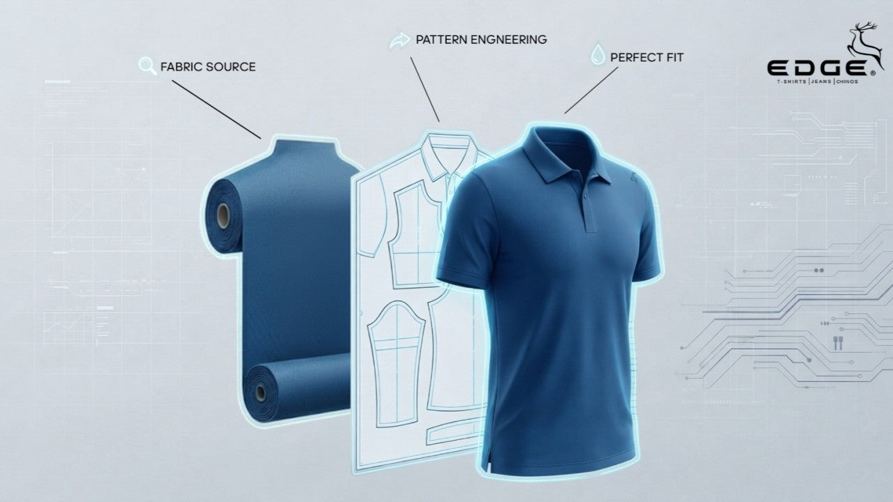 From Fabric to Fit: The Science of an Edge Polo